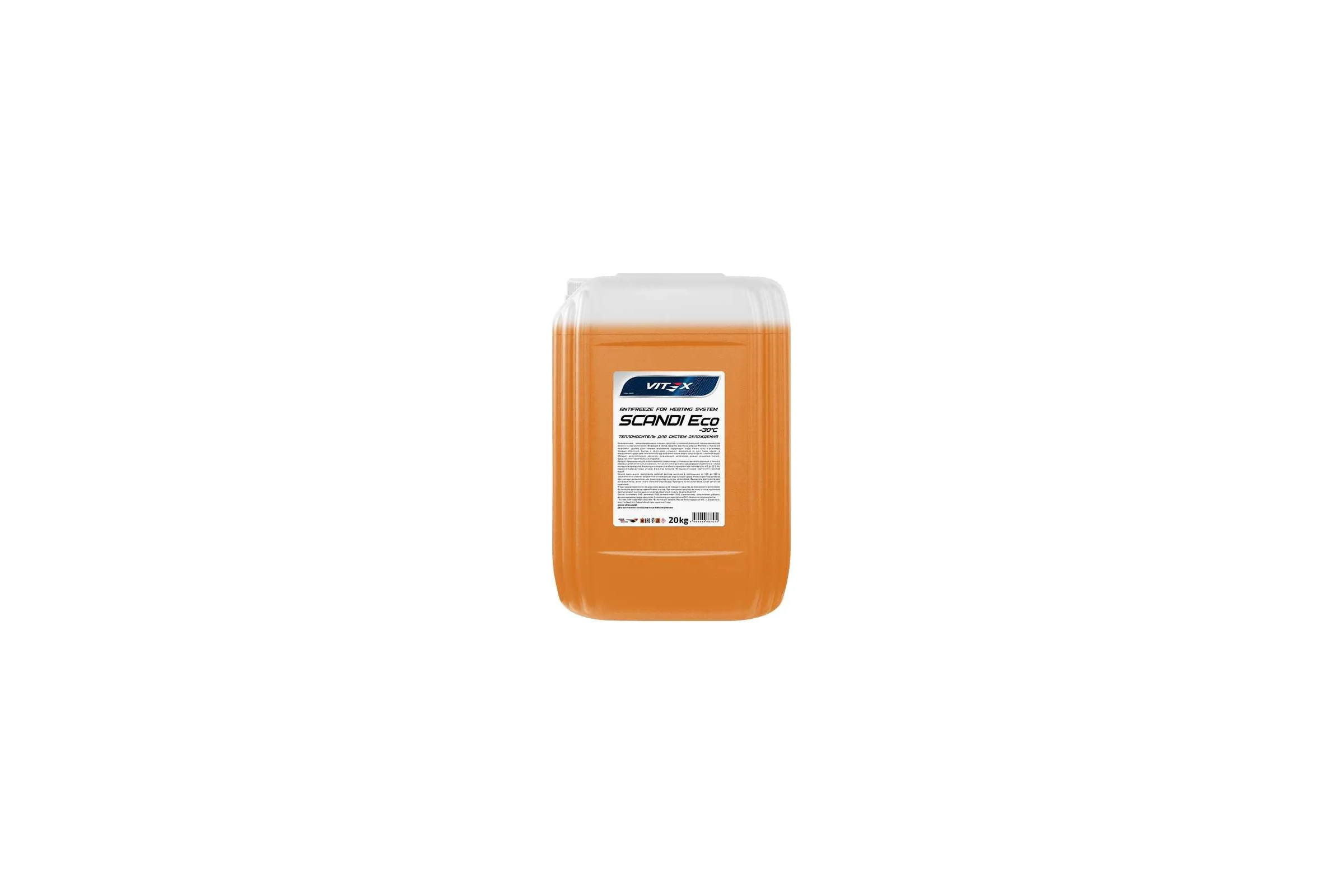 Антифриз для системы отопления VITEX Scandi ECO -30С оранжевый 20 кг v117406