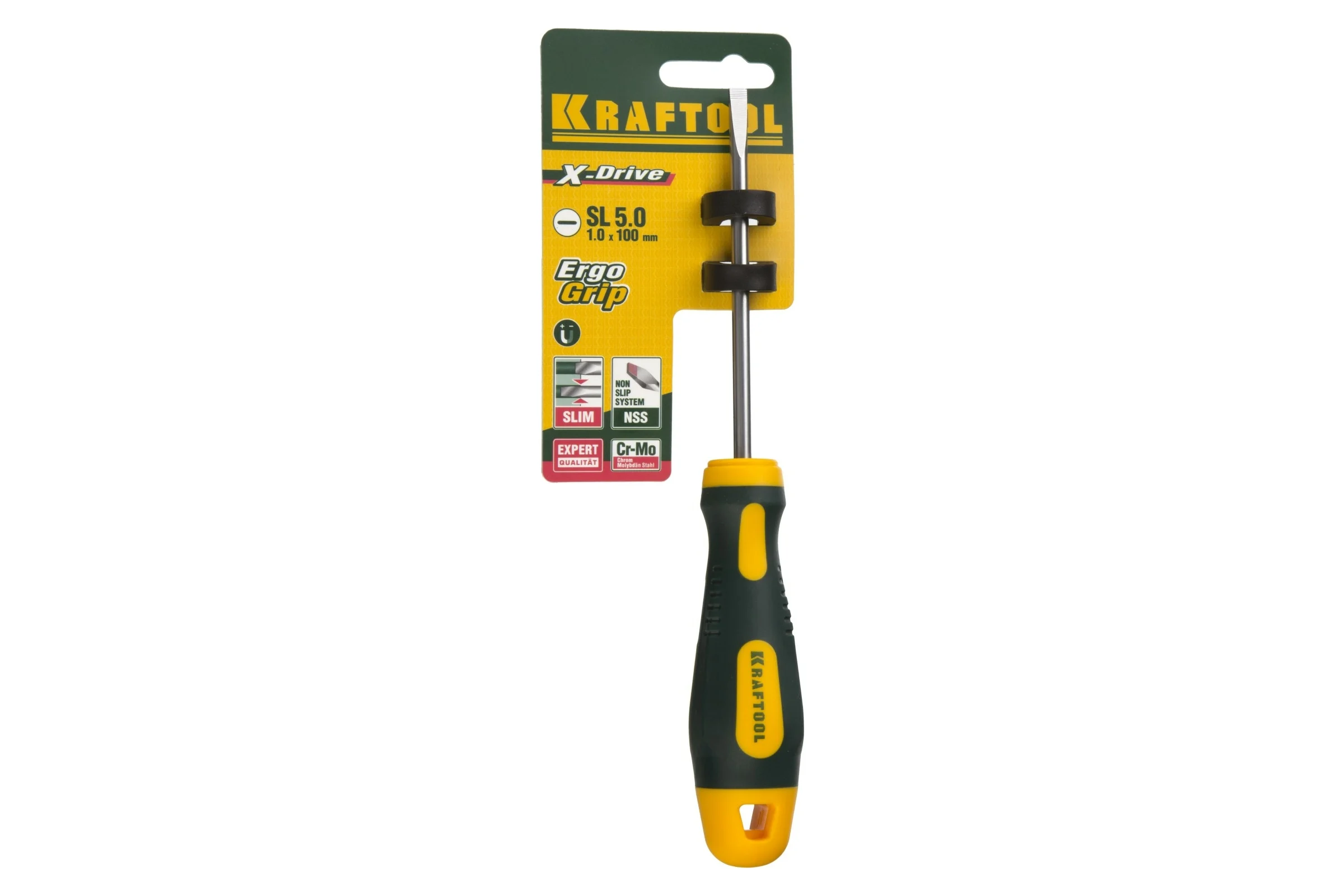 Отвертка KRAFTOOL Х-Drive SL 5x100 250071-5.5-100