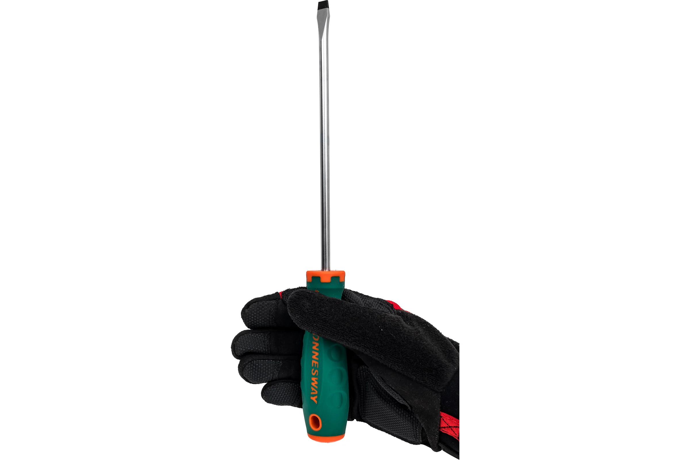 Стержневая шлицевая отвертка Jonnesway Anti-Slip Grip SL8.0х200 мм 46135 D71S8200