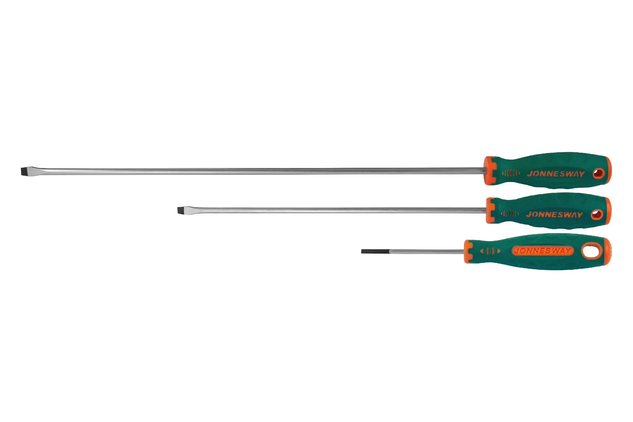 Стержневая шлицевая отвертка Jonnesway Anti-slip grip D71S4100 SL4.0х100 мм 46119
