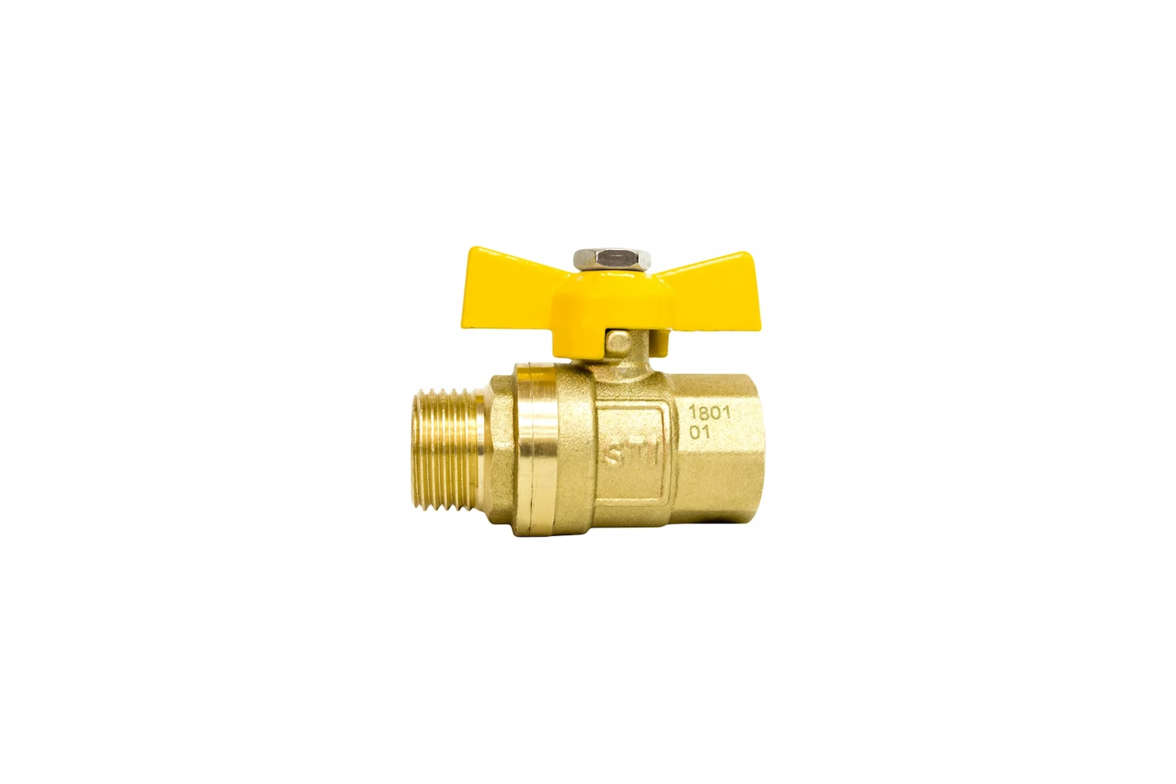 Шаровой кран STI бабочка Ш/Г15 ГАЗ 00000003683