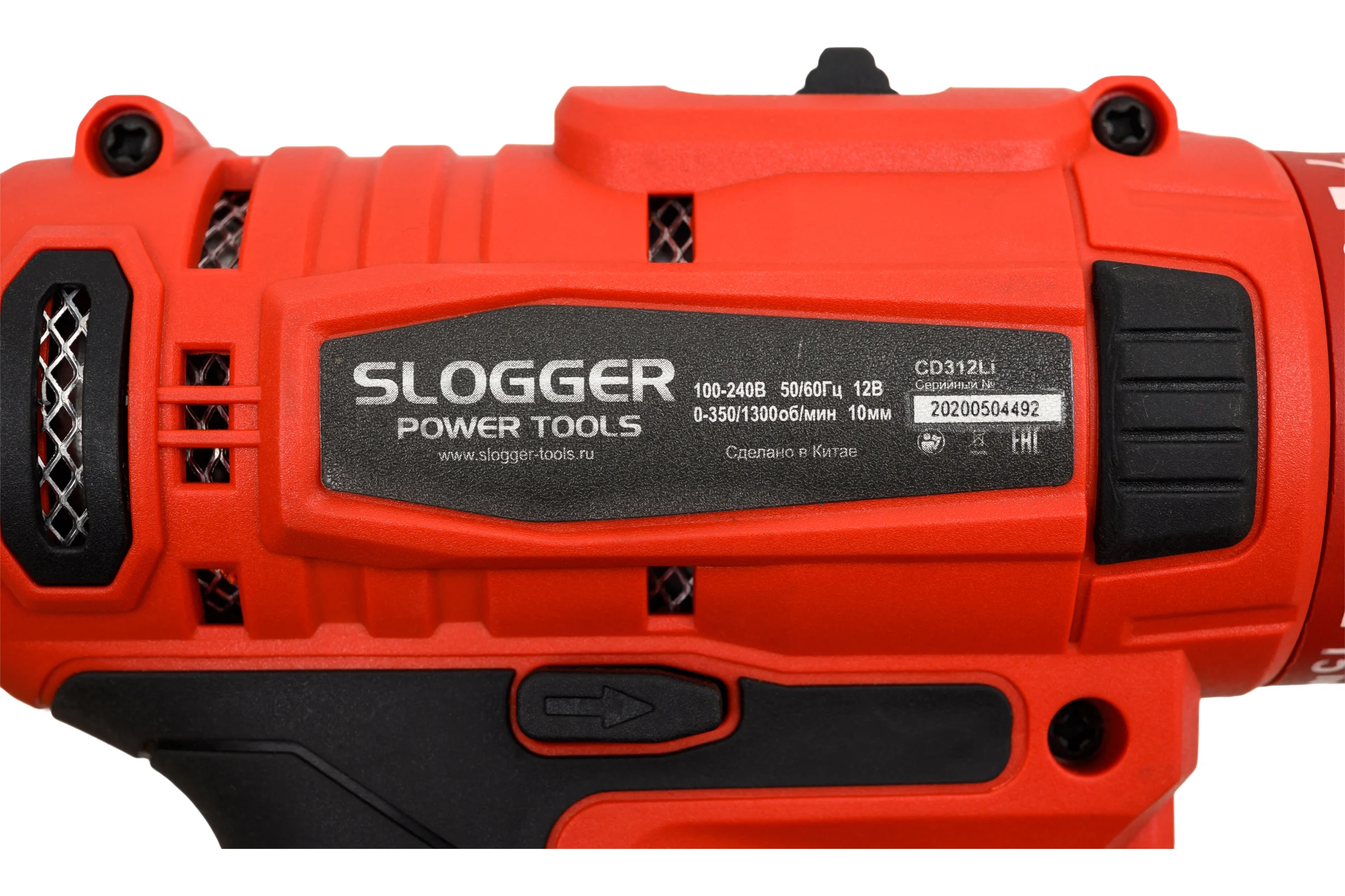 Аккумуляторная дрель-шуруповерт SLOGGER CD312Li