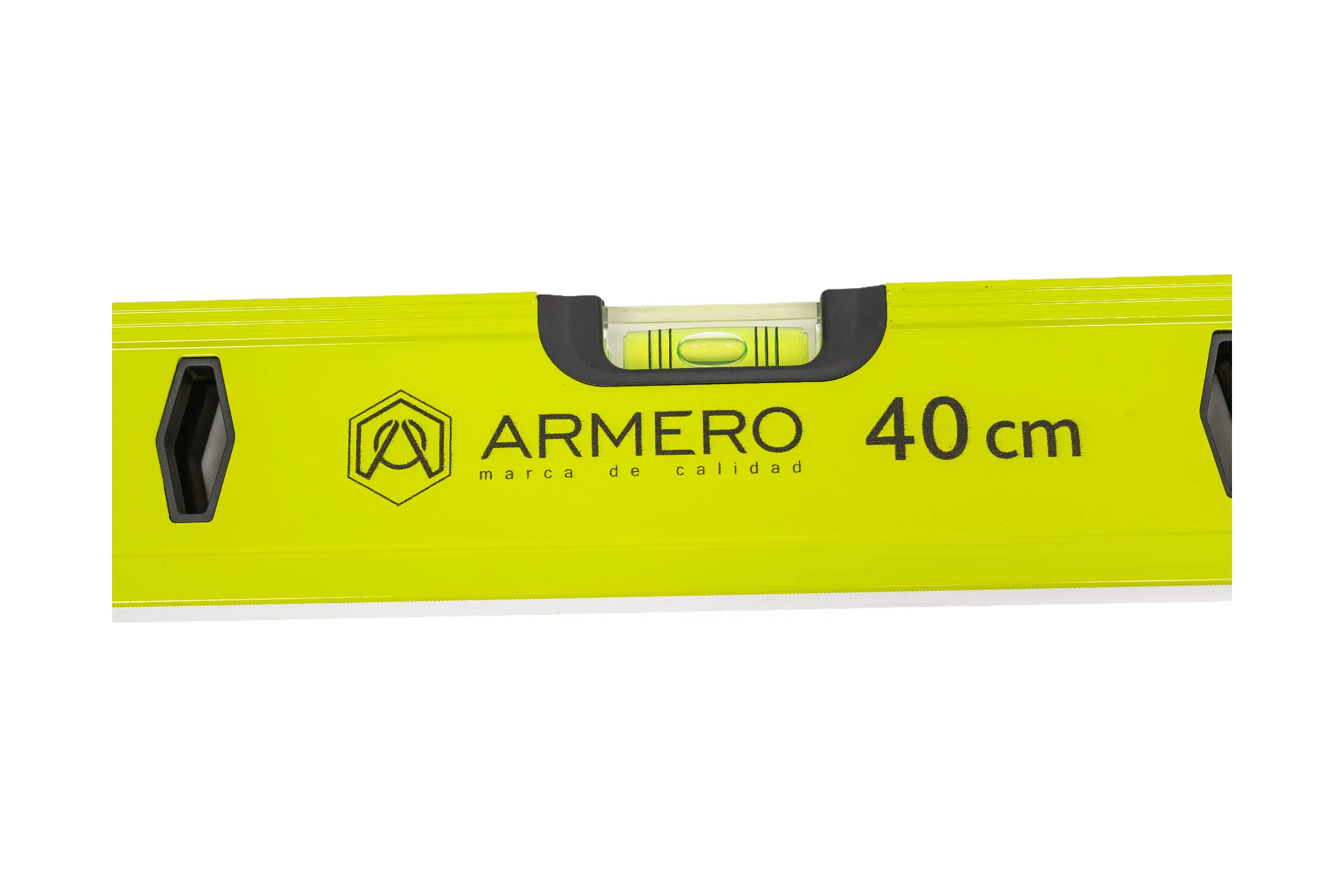 Алюминиевый уровень ARMERO 40 см., 3 глазка, магнит A136/040
