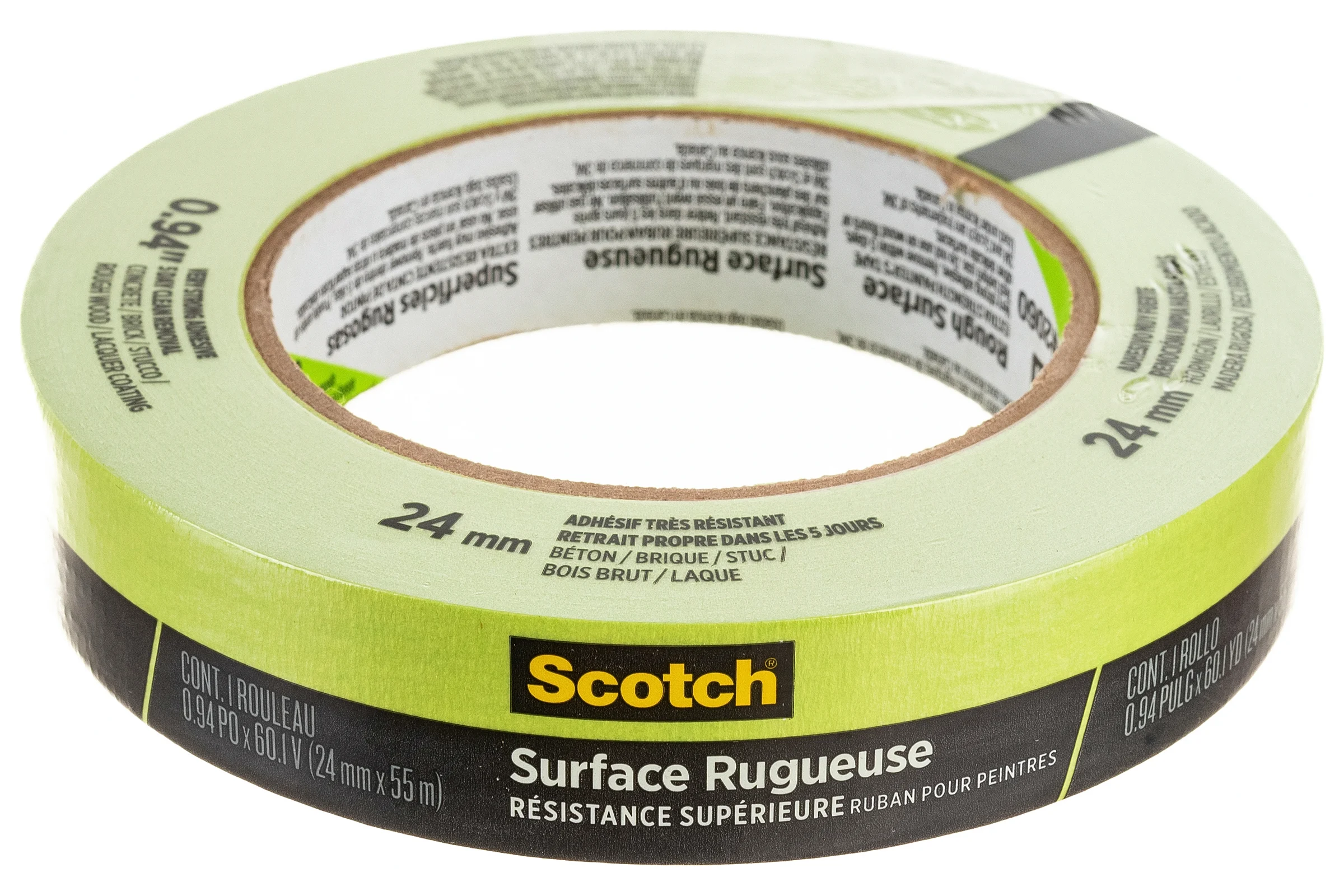 Маскирующая лента для грубых поверхностей Scotch 2060-24 24 мм x 55 м 7100185563