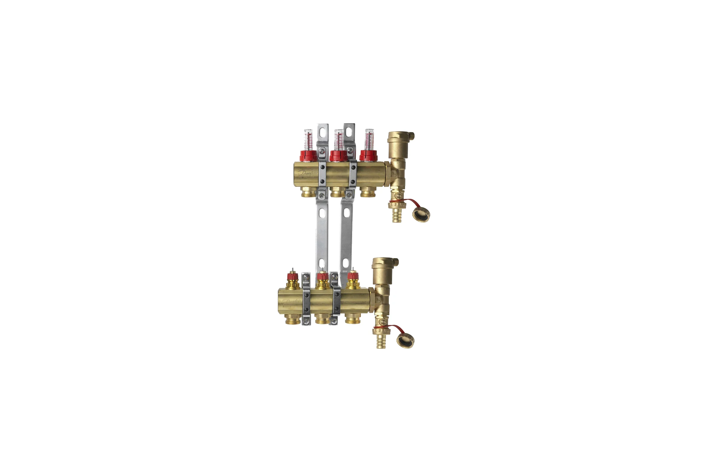 Комплект коллекторов Danfoss FHF-3F set 3 контура 088U0723