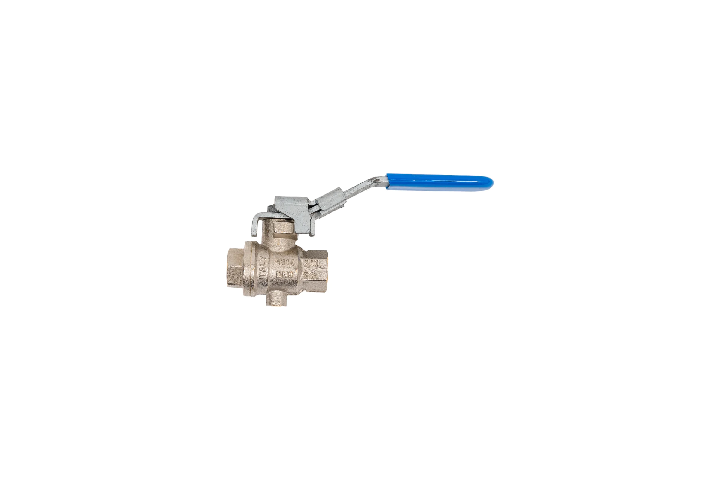 Шаровой кран CAMOZZI с замком и сбросом воздуха G1/4 S93B00 30-2956-2024