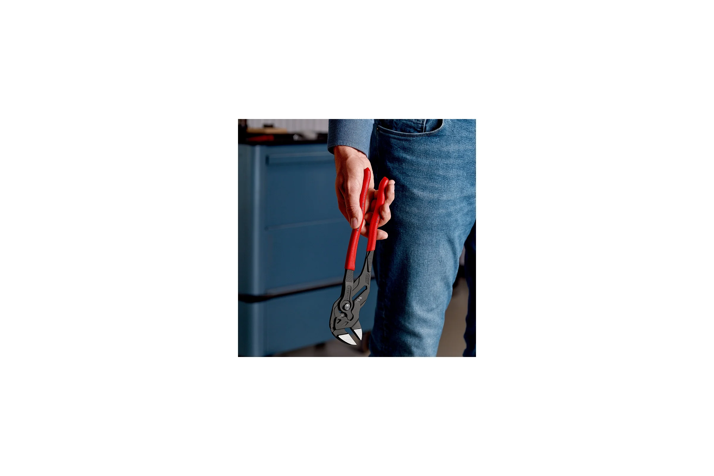 Переставные клещи - гаечный ключ Knipex L-300 мм KN-8601300