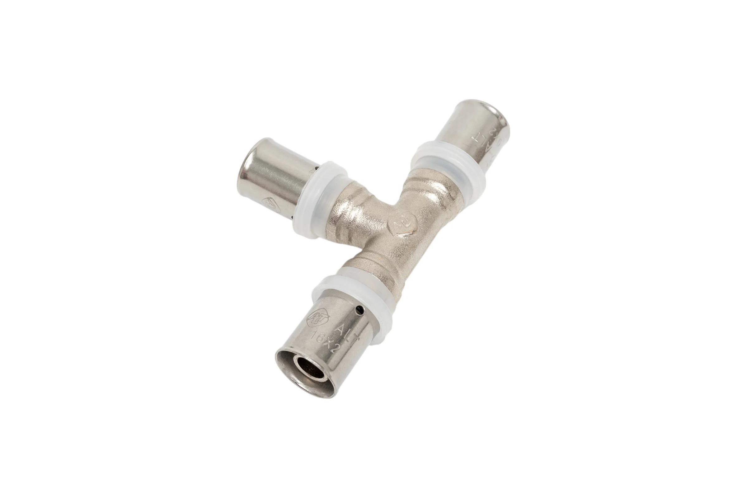 Соединительный тройник ALTSTREAM 16x16x16 пресс 004040101