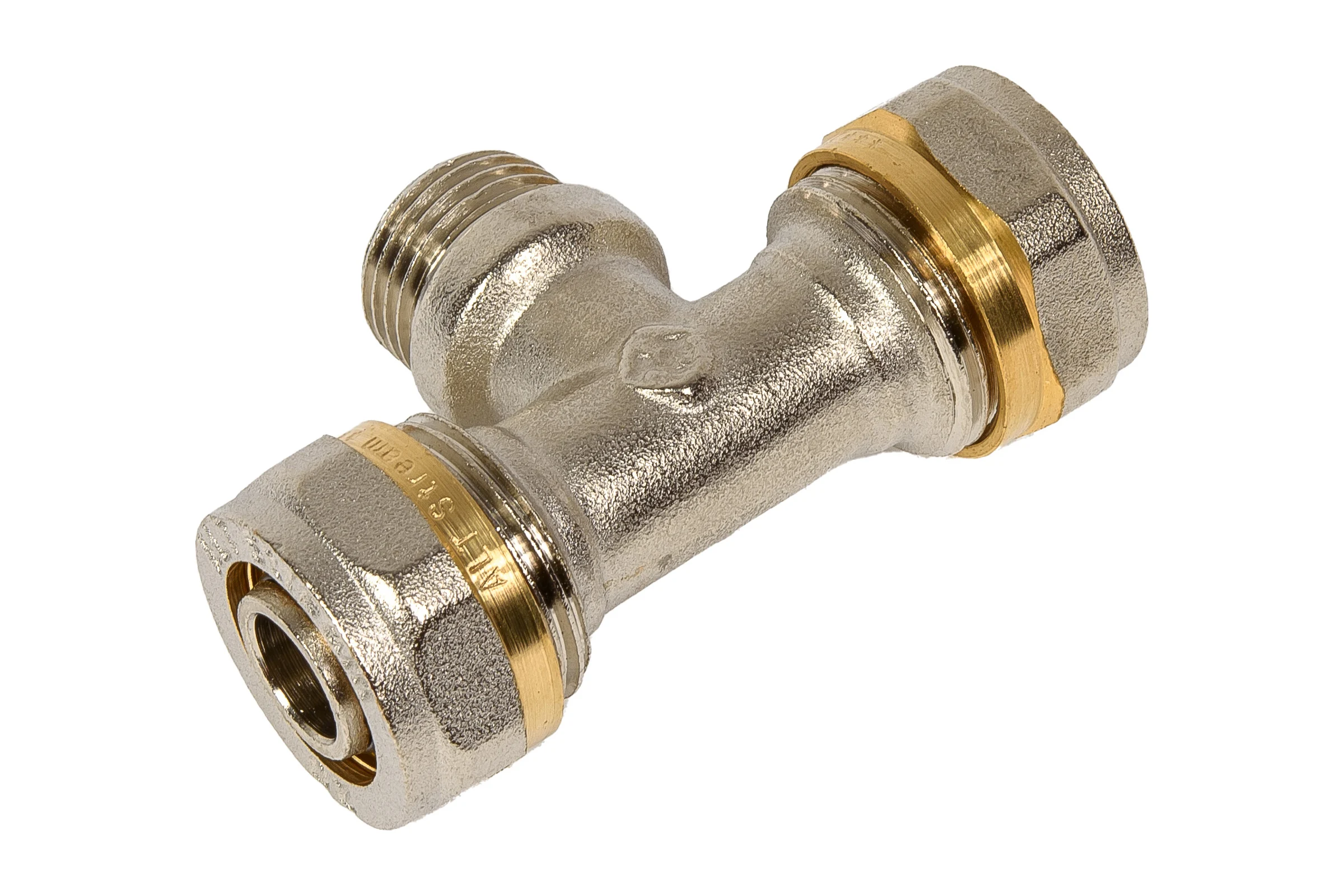 Переходной тройник Altstream (н.р.) 20x1/2"х20 обжимной 002040503