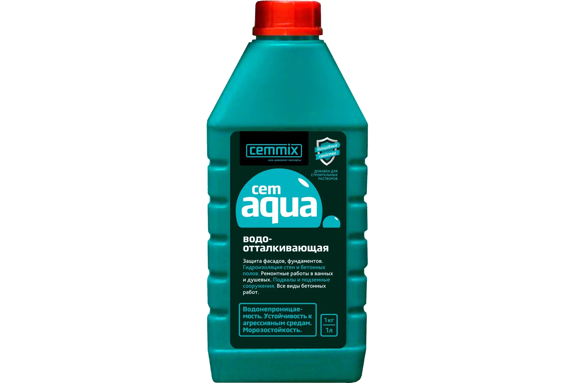 Водоотталкивающая добавка Cemmix CemAqua 1 л 206770