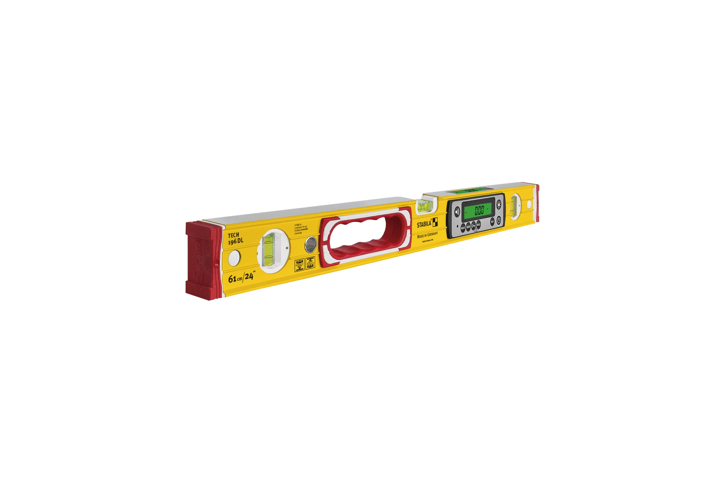 Уровень STABILA tech 196 dl, 61см (ip 67, 2верт.,1гориз., 2 жк диспл., точн. 0,5 мм/м) , шт 19829