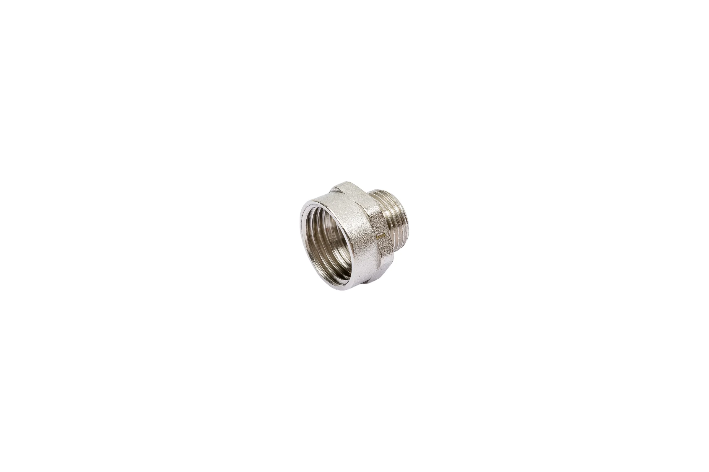 Переходник STI 1/2" х3/8" внутренняя-наружная, никелированный 3590