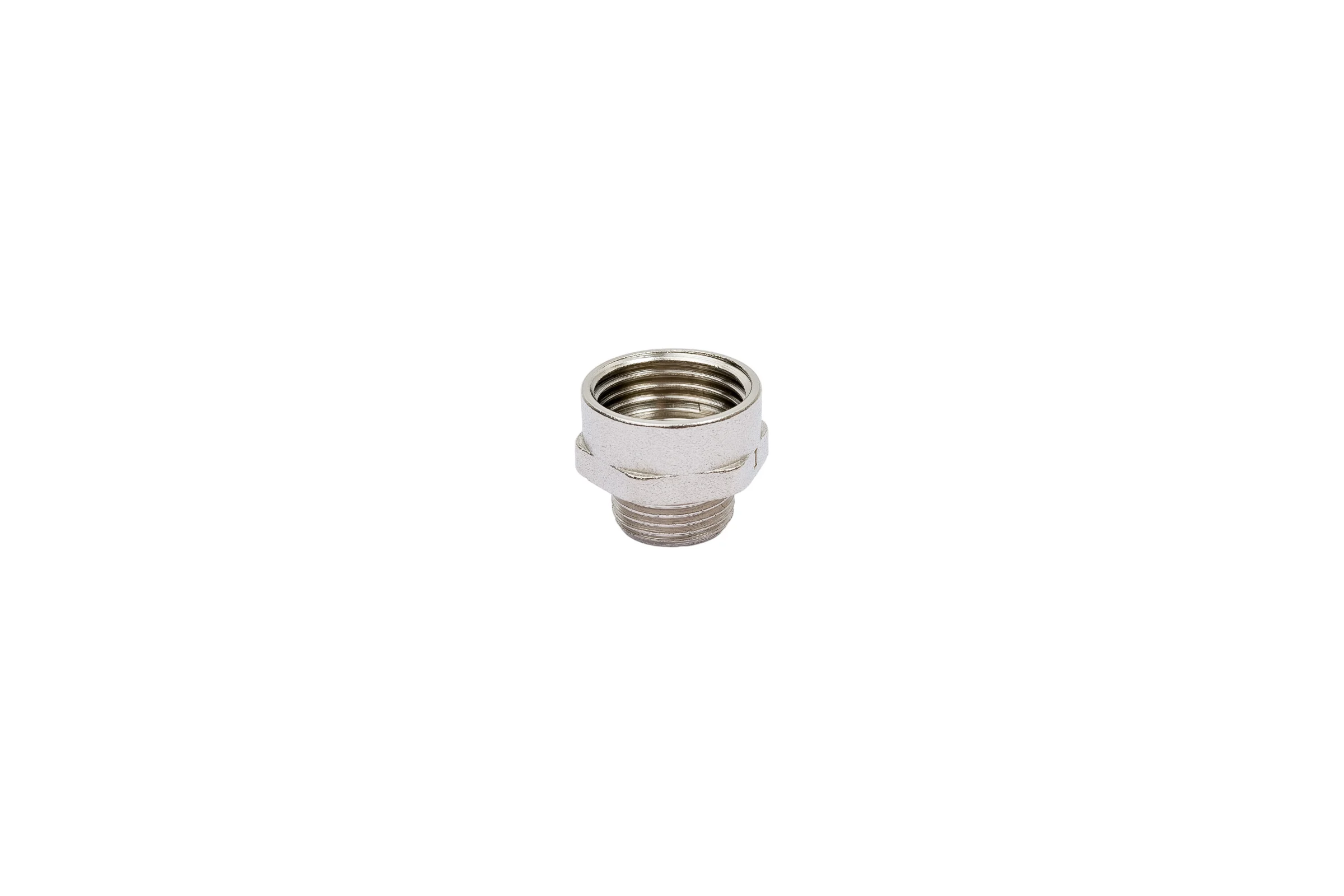 Переходник STI 1/2" х3/8" внутренняя-наружная, никелированный 3590