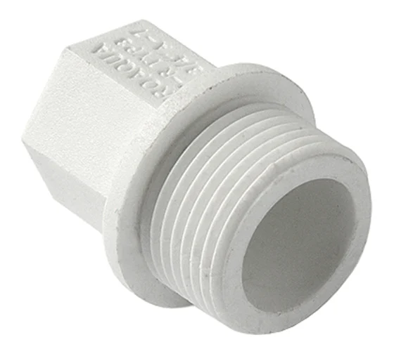 Резьбовая заглушка Pro Aqua белая ШК 1/2"
