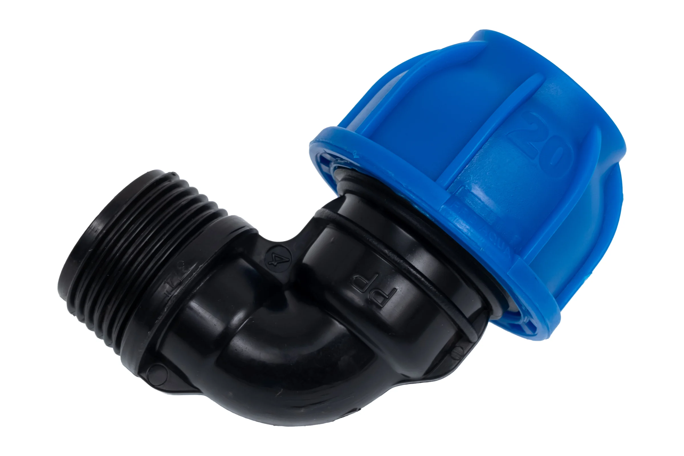 Отвод с наружной резьбой Unio d 20 мм x 3/4" 82020000000M034b