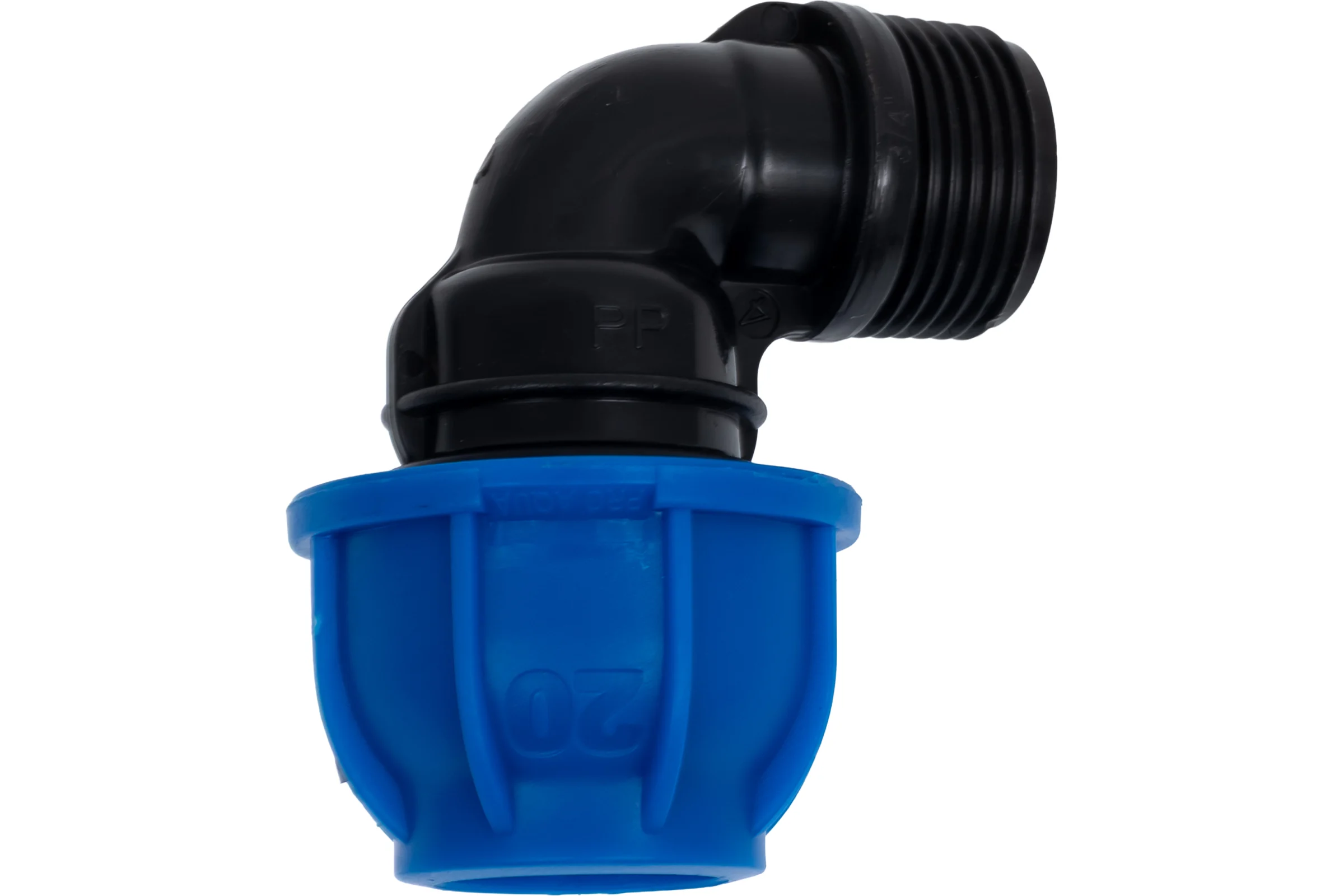 Отвод с наружной резьбой Unio d 20 мм x 3/4" 82020000000M034b