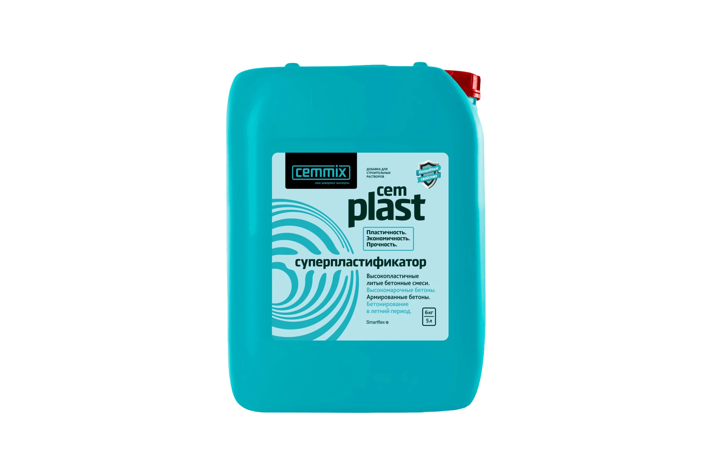 Пластификатор CEMMIX CEMPLAST 5 л 206781