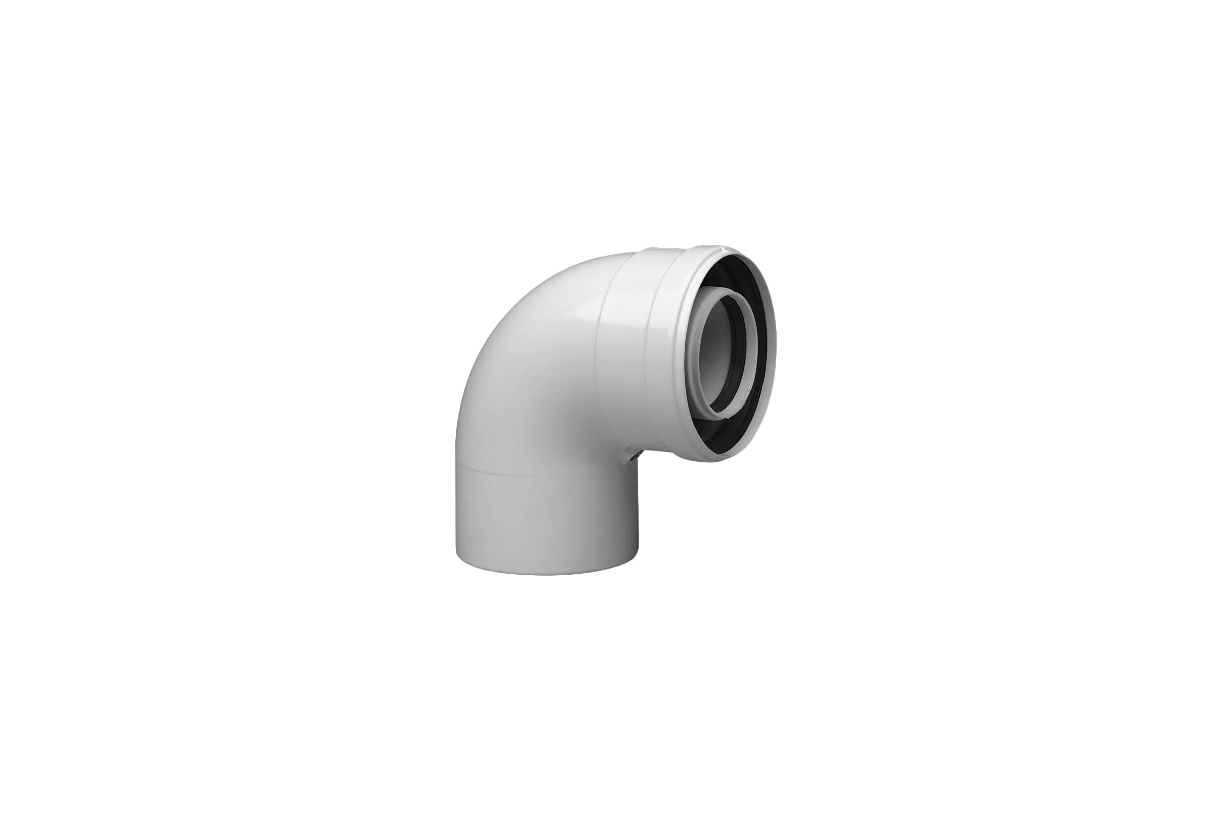 Коаксиальный отвод Baxi полипропиленовый, 87° D 60/100 мм HT KHG71405971