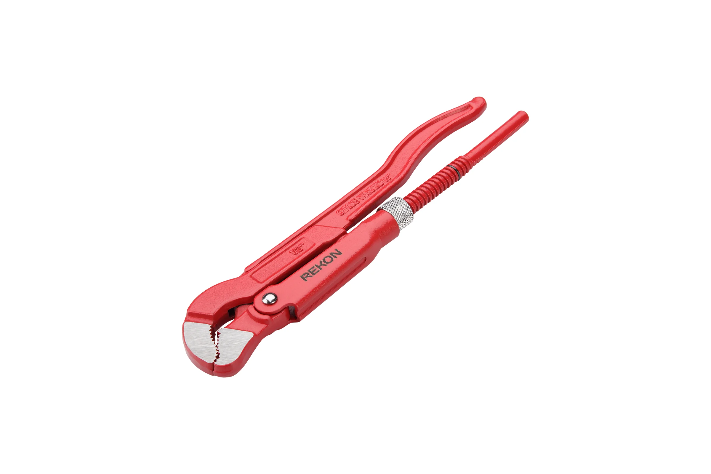Трубный рычажный ключ REKON с S-образными губками 1/2", CrV 052001