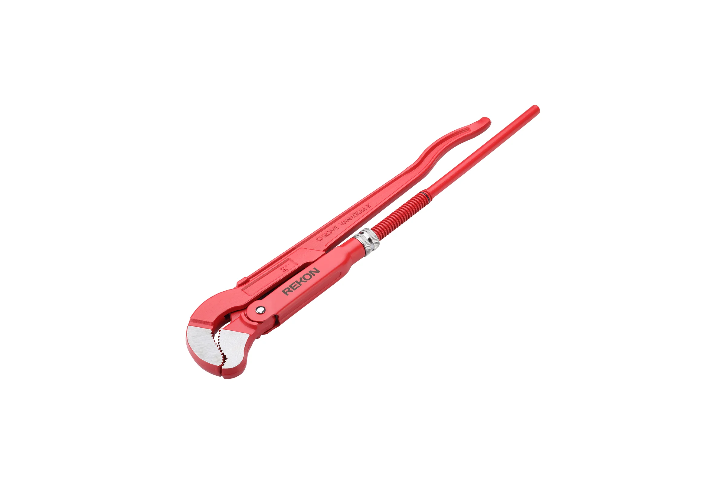 Трубный рычажный ключ REKON с S-образными губками 2", CrV 052004