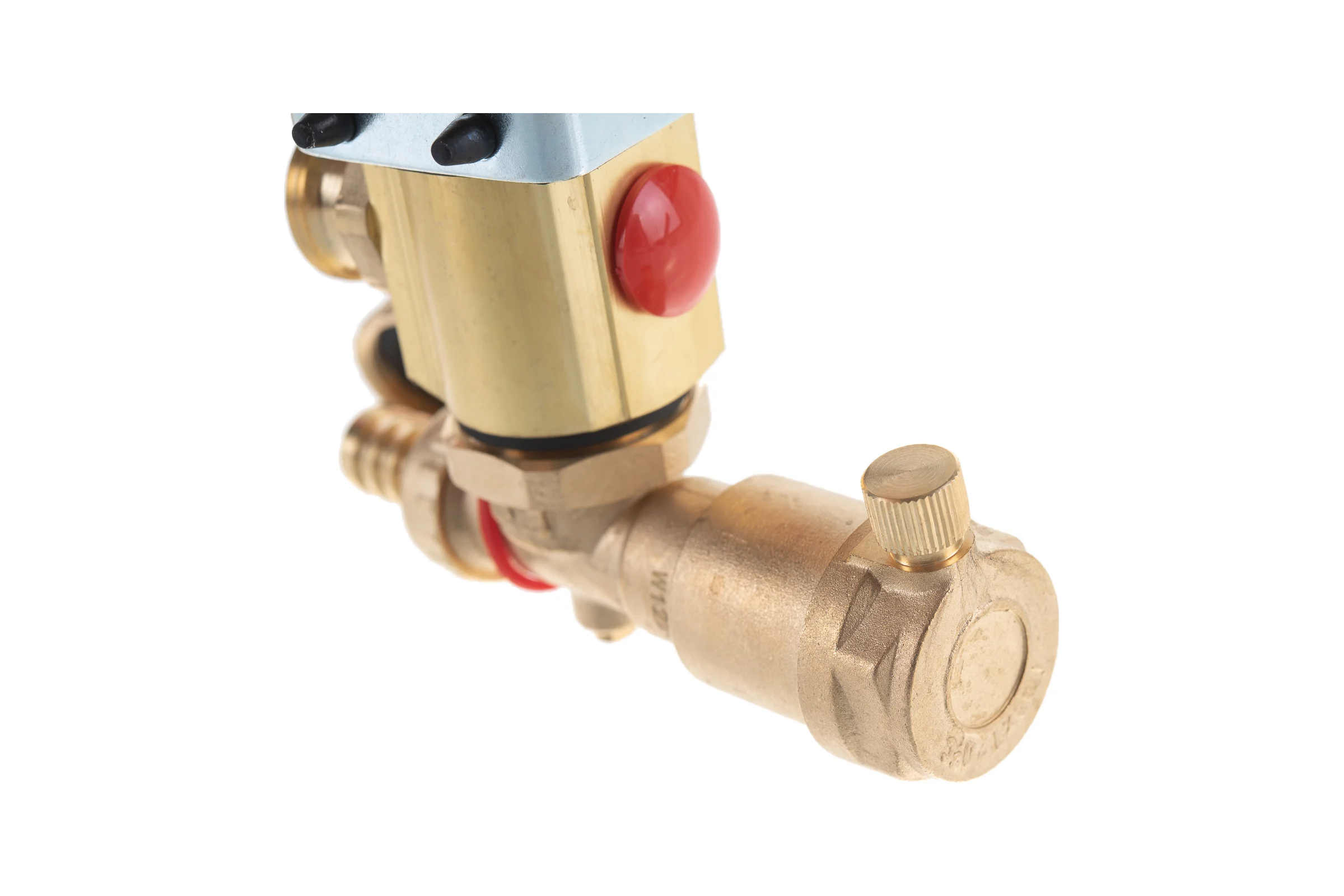 Комплект коллекторов Danfoss FHF-4 set с кронштейнами и воздухоотводчиками 4 контура 088U0704