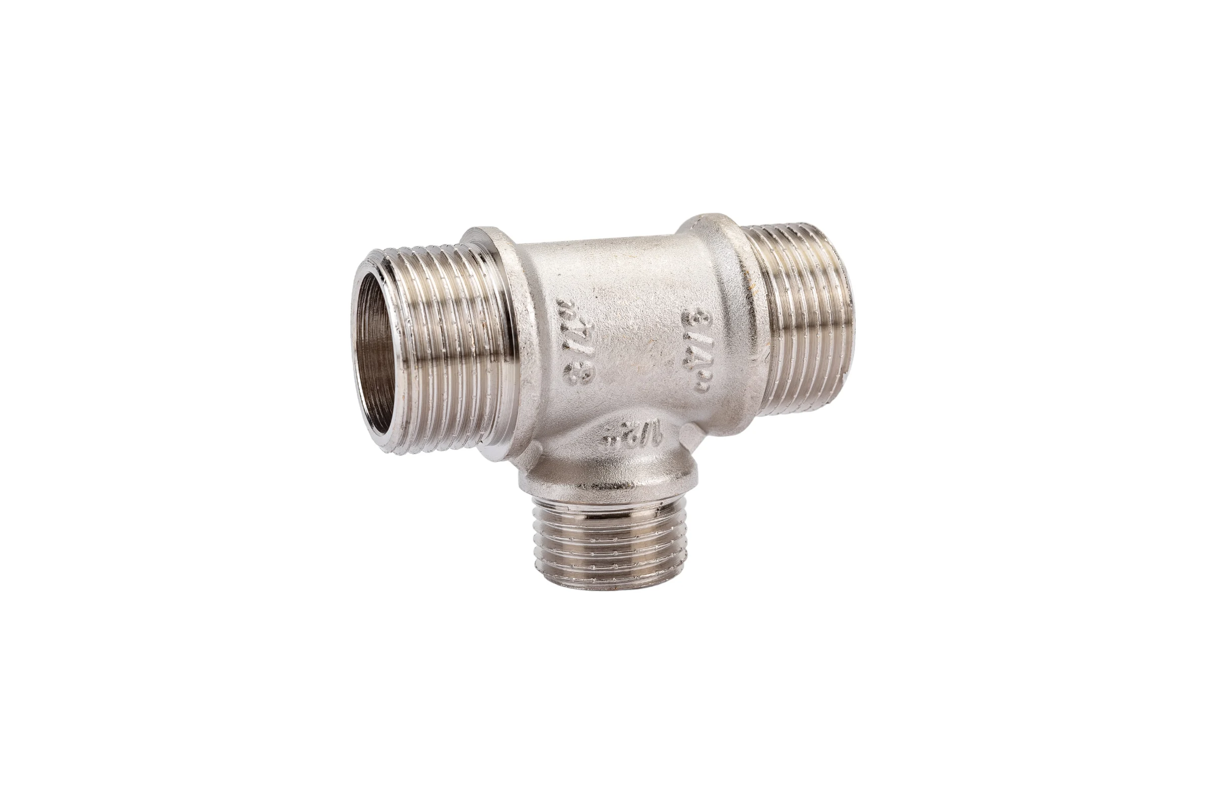 Переходной тройник Valtec 3/4"х1/2"х3/4" наружный-наружный-наружный VTr.131.RN.050405