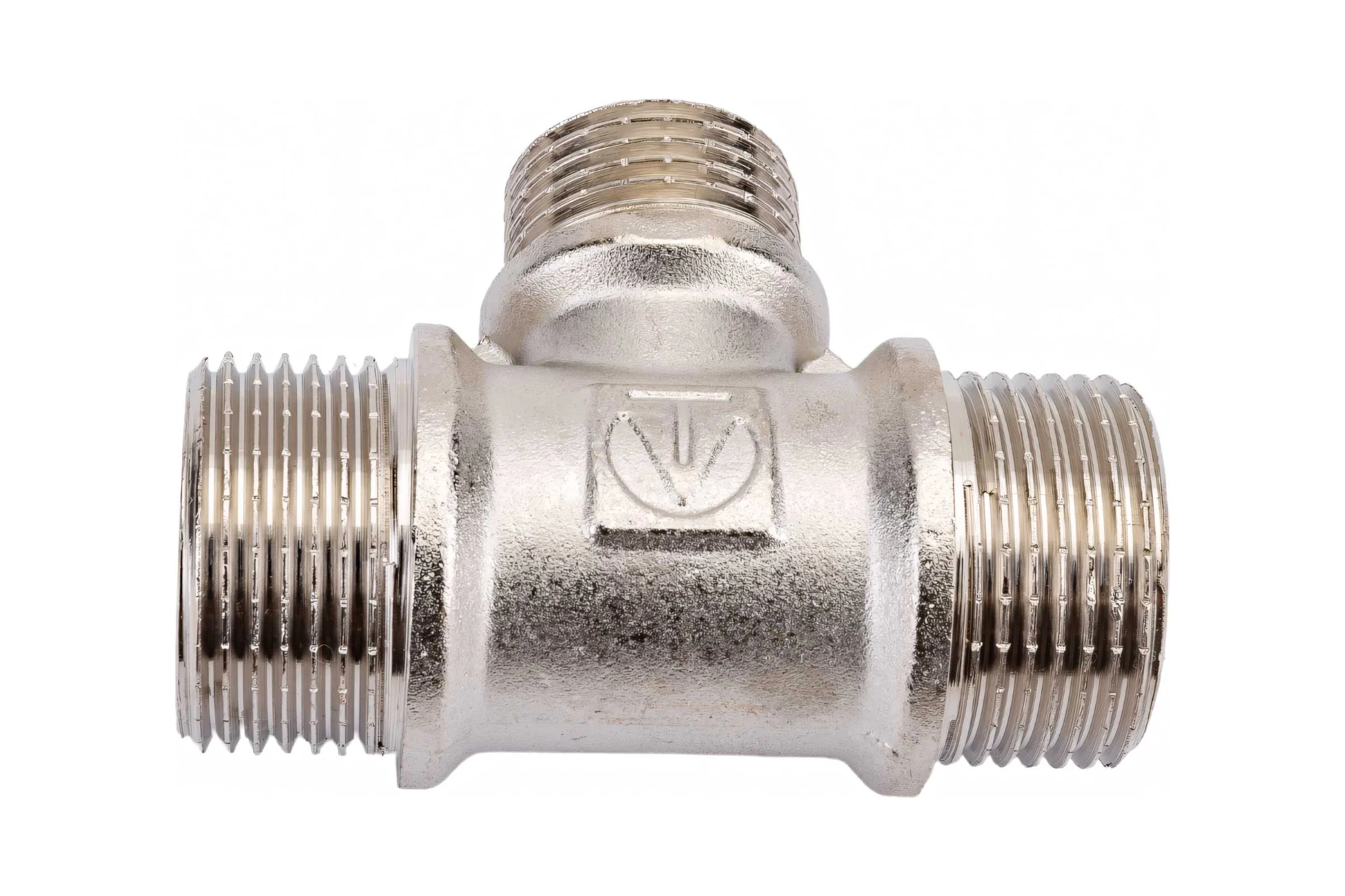 Переходной тройник Valtec 3/4"х1/2"х3/4" наружный-наружный-наружный VTr.131.RN.050405