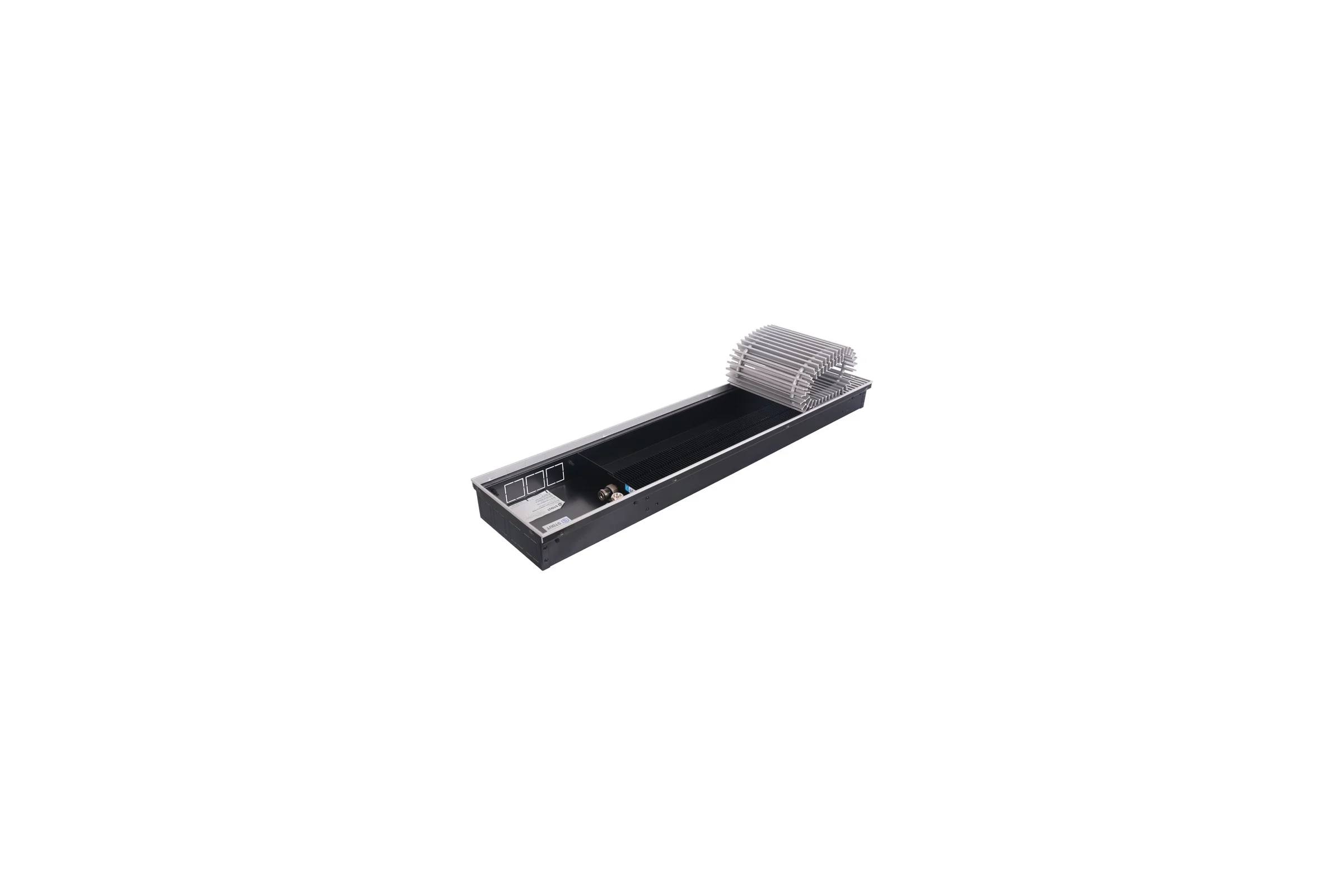 Внутрипольный конвектор STOUT SCN 80.240.1000  решетка алюминиевая SCN-1100-0824100 RG008TBC3TCNG0