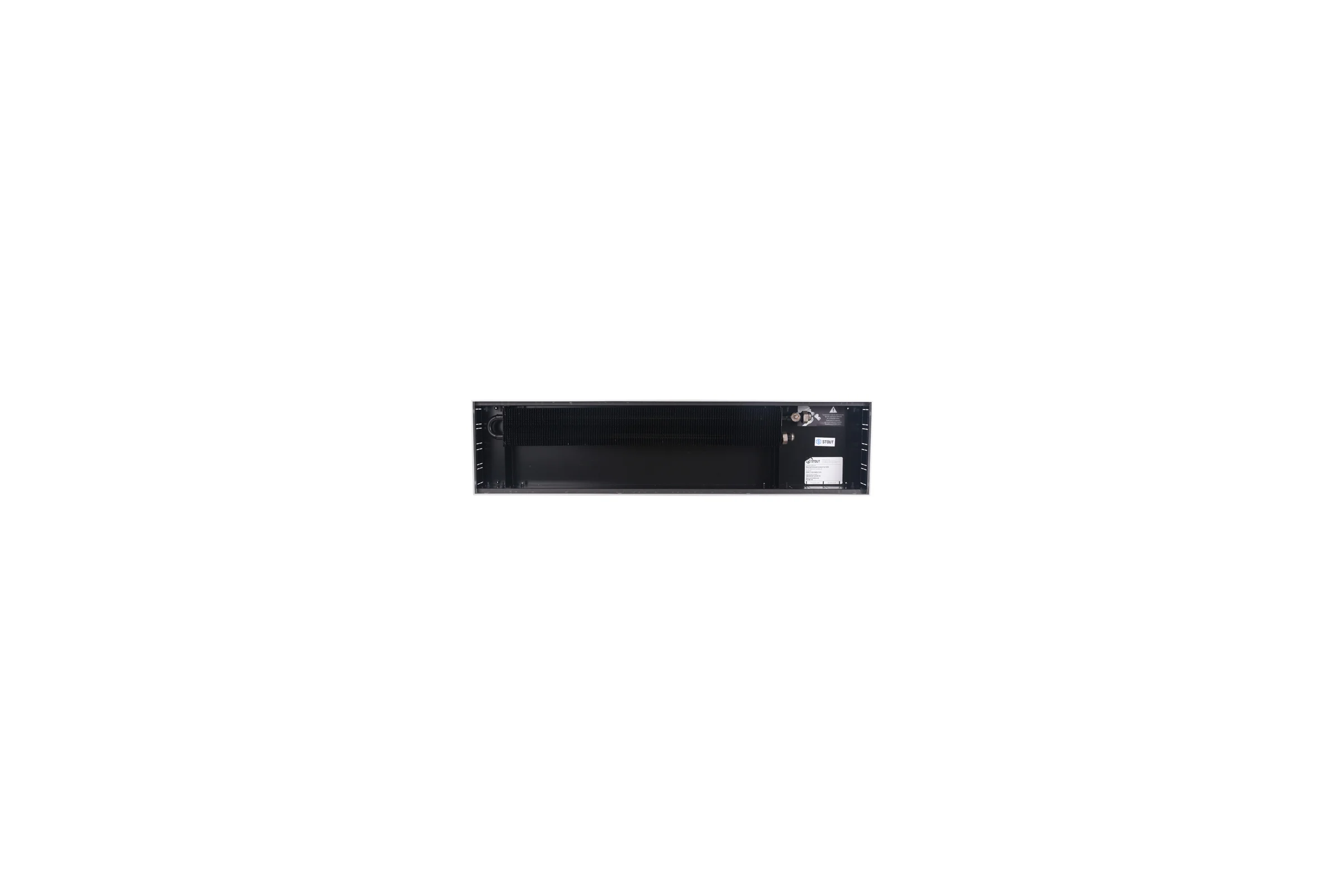 Внутрипольный конвектор STOUT SCN 80.240.1000  решетка алюминиевая SCN-1100-0824100 RG008TBC3TCNG0