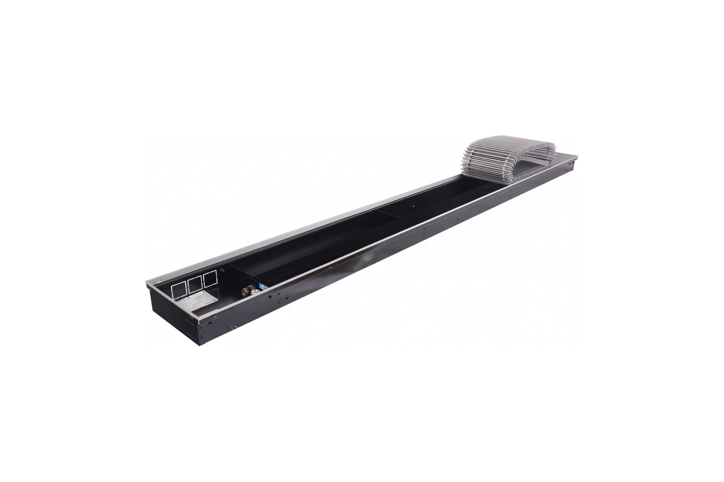 Внутрипольный конвектор STOUT SCN 80.240.2200 решетка алюминиевая SCN-1100-0824220 RG008TBC4H7OPN
