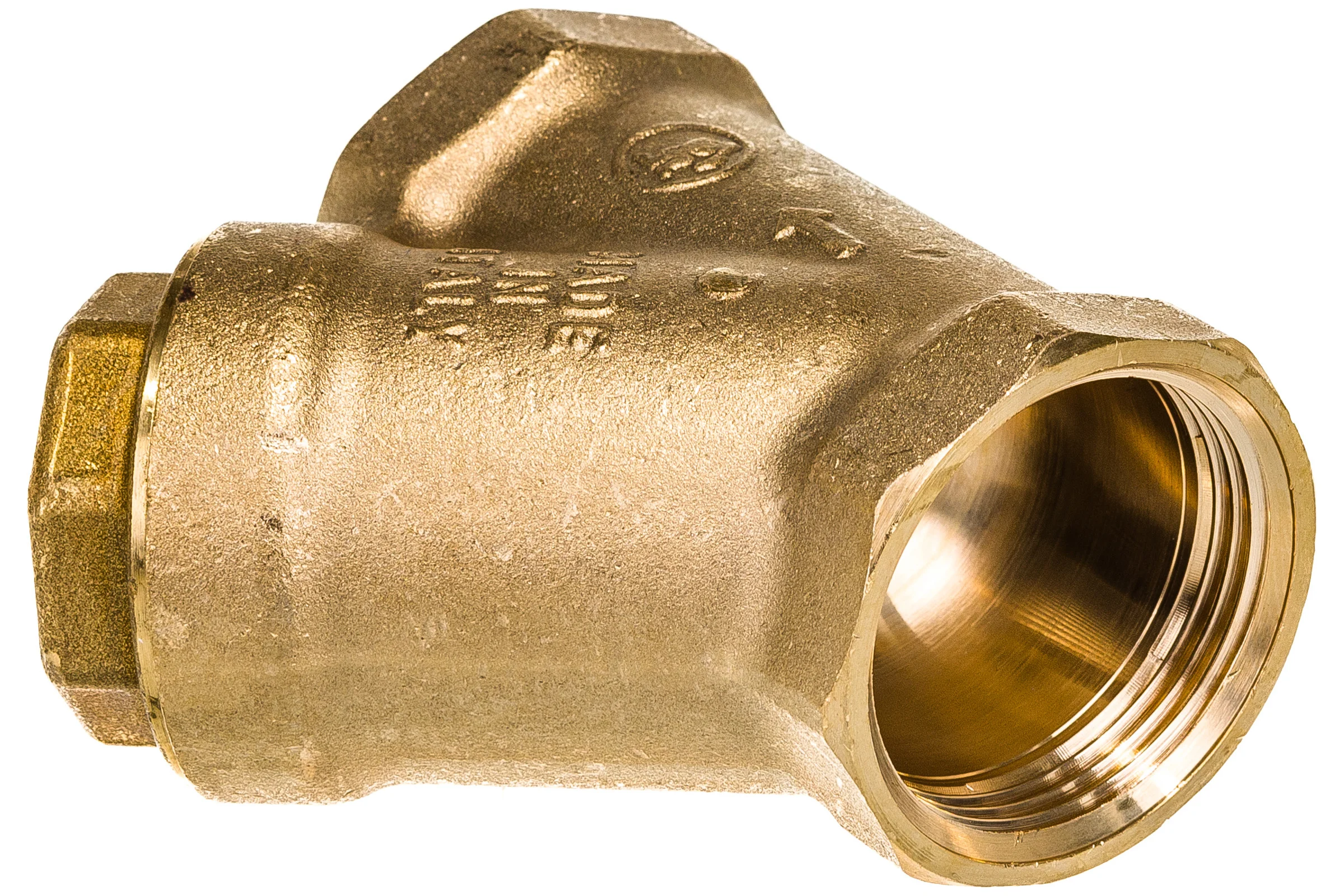 Сетчатый фильтр Giacomini R74A 1 1/4, В, PN, бар-16, латунь R74AY106