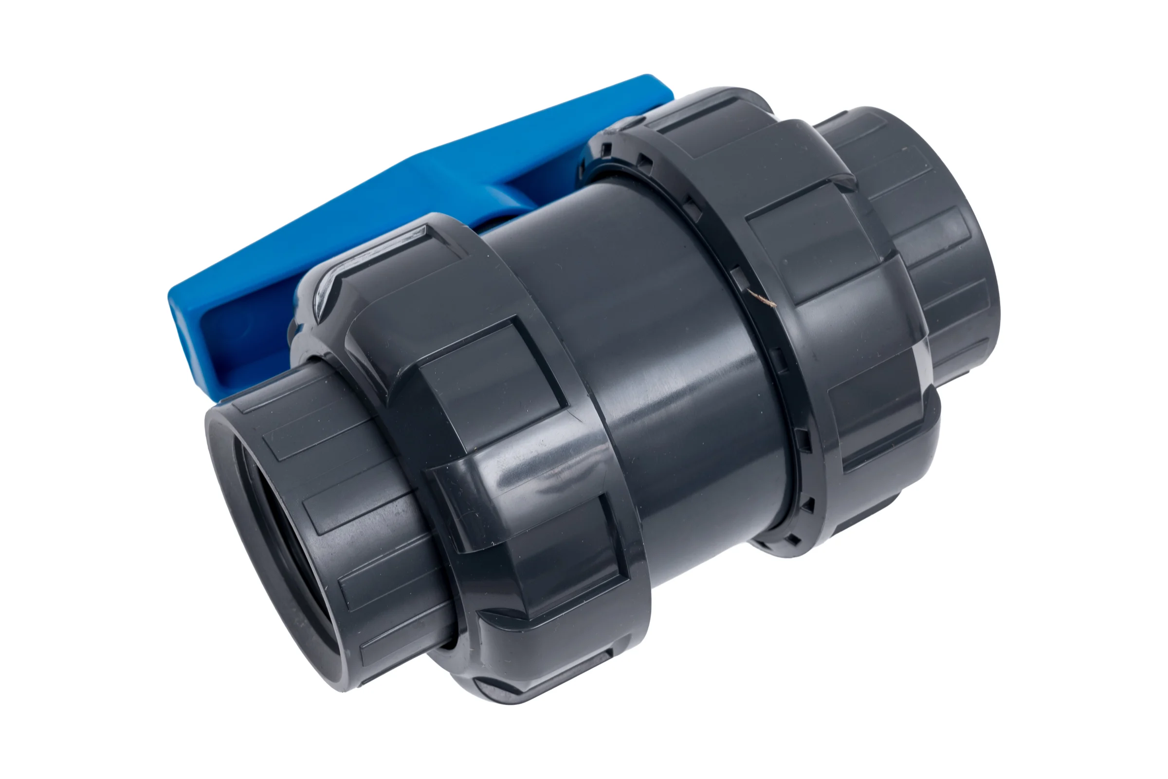 Кран шаровой AQUAVIVA НПВХ DN 50 резьба ВР 1 1/2" уплотнение TPV AQVBVE050 56685