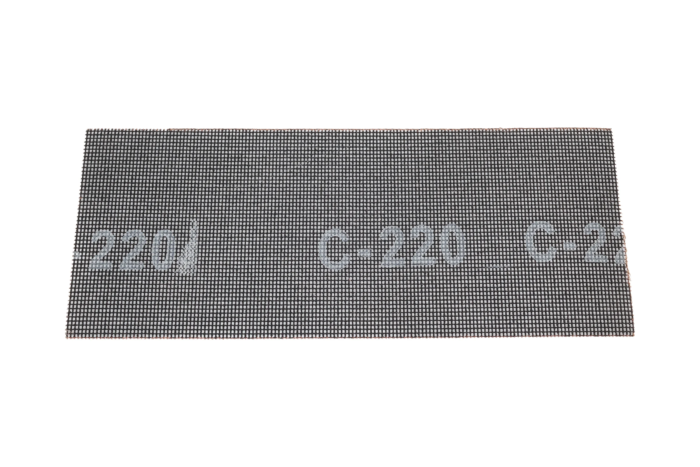 Сетка шлифовальная водостойкая 115x280 мм, P 220, 10 шт РОССНА Р861337