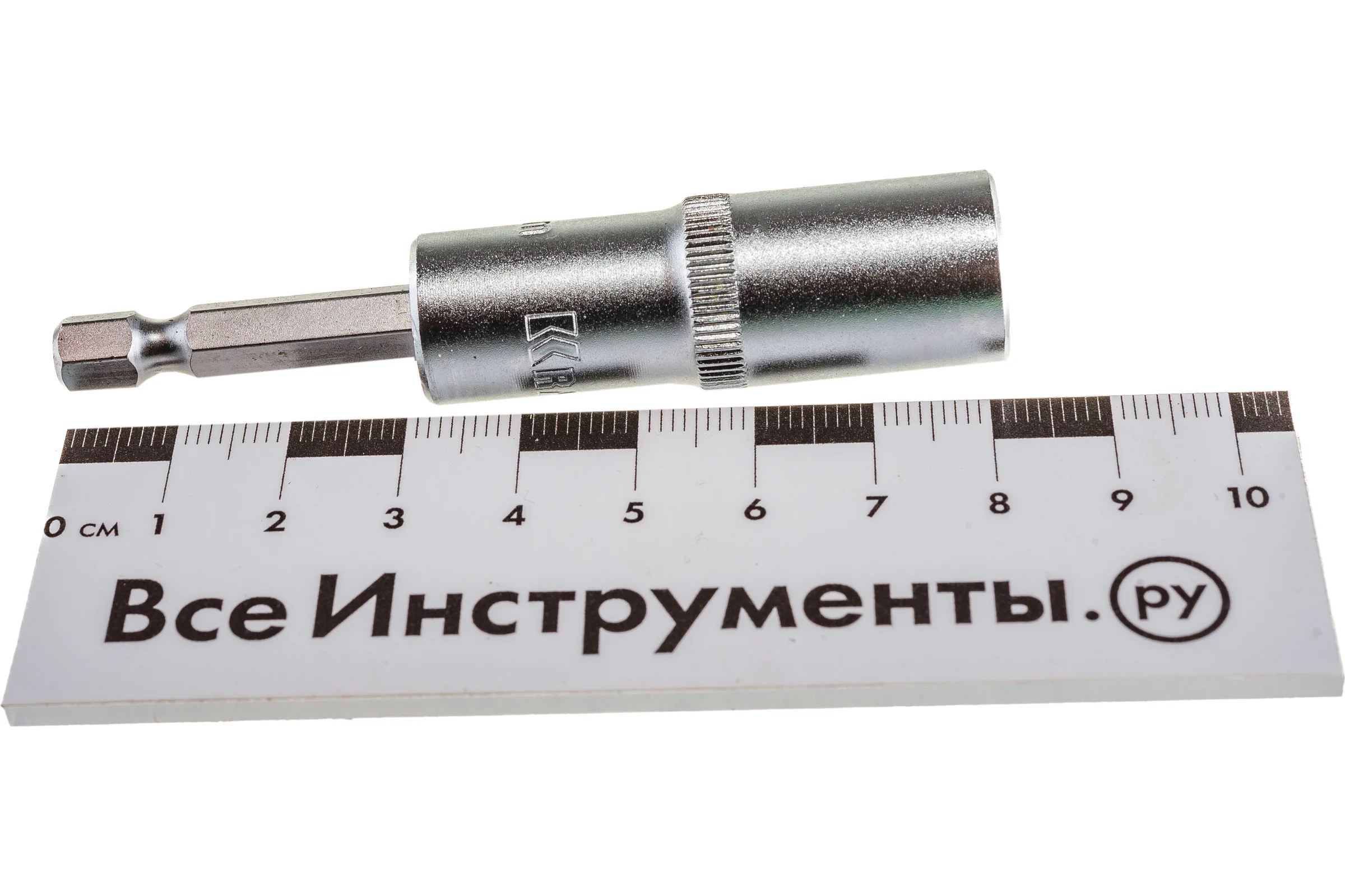 Бита с торцовой головкой удлиненная EXPERT (12 мм; хвостовик E1/4, Cr-V) Kraftool 26396-12