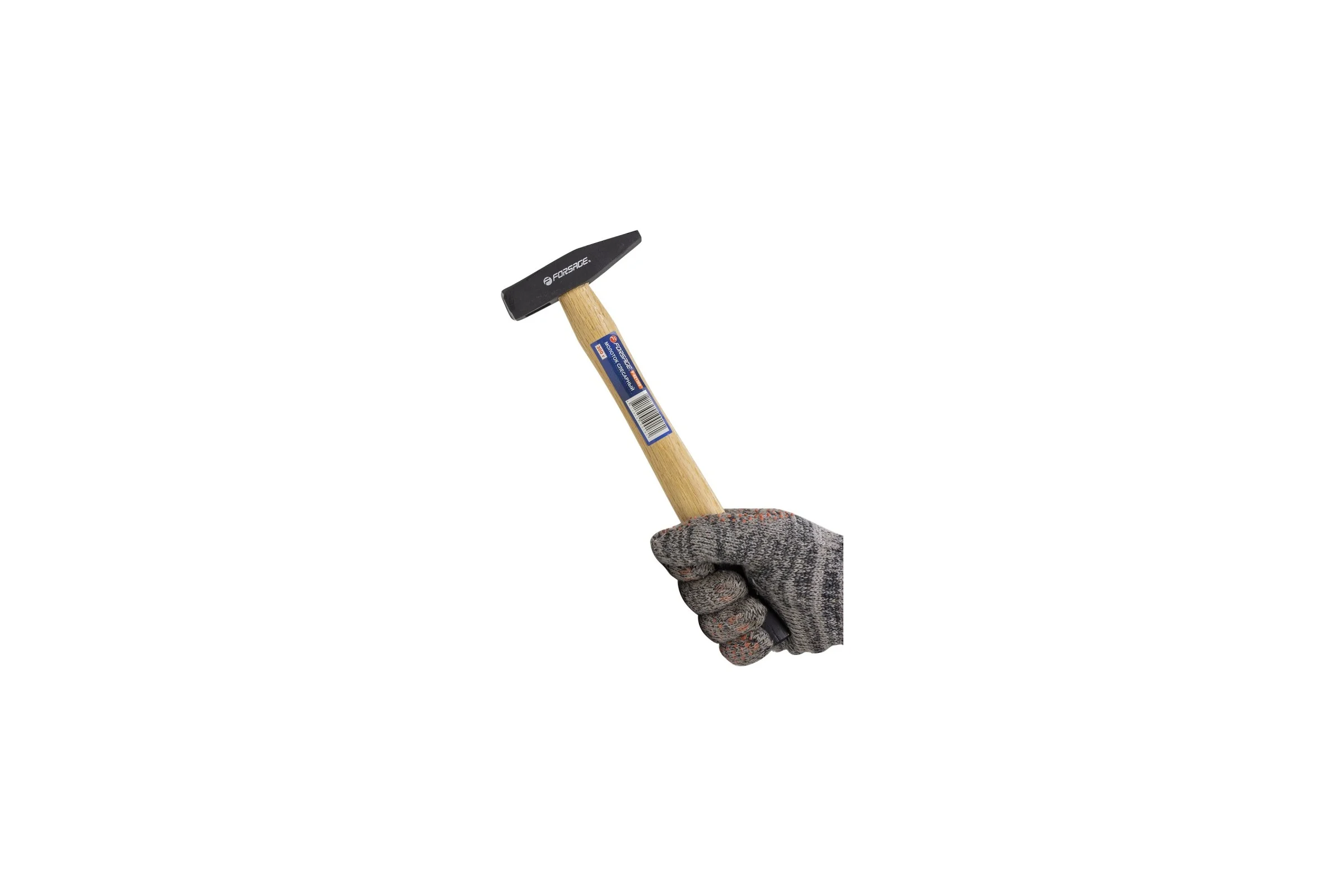 Слесарный молоток Forsage с деревянной ручкой, 300 г F-821300(48205)