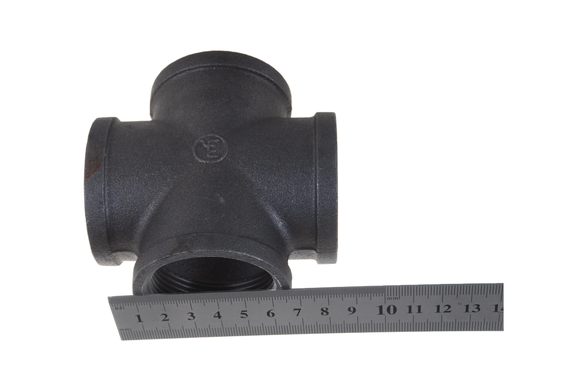 Крест Fittex PLUS прямой, чугун 40 ВР/ВР 127-3627