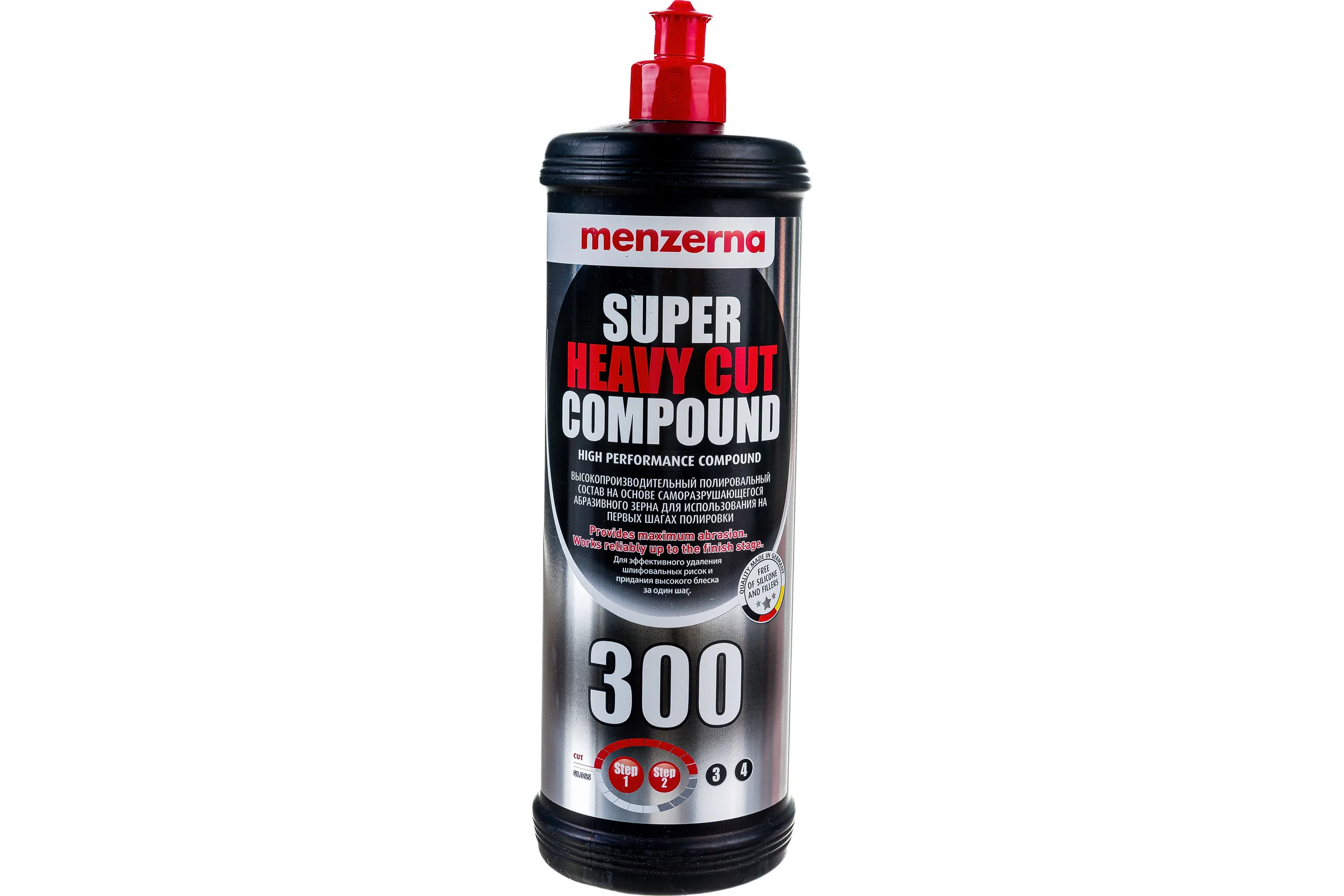 Полировальная паста Super Heavy Cut Compound 300 1 кг Menzerna 22746.260.870