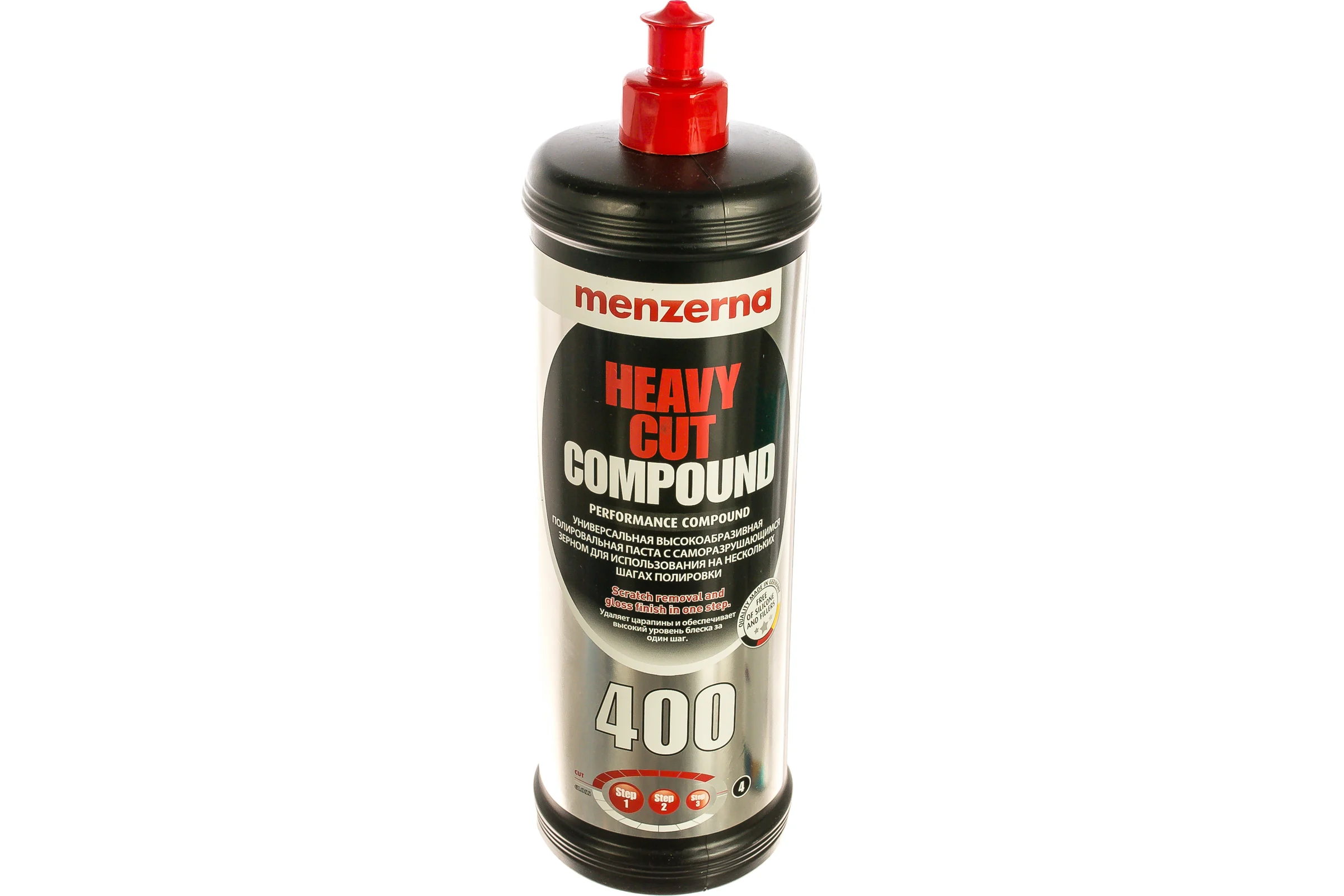 Универсальная высокоабразивная полировальная паста Heavy Cut Compound 400 1 кг Menzerna 22759.260.870