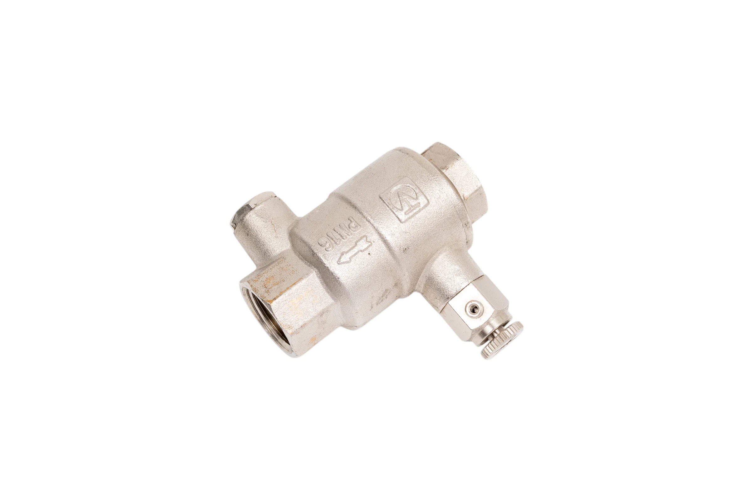 Обратный клапан Valtec с дренажем и воздухоотводчиком 1/2" VT.171.N.04
