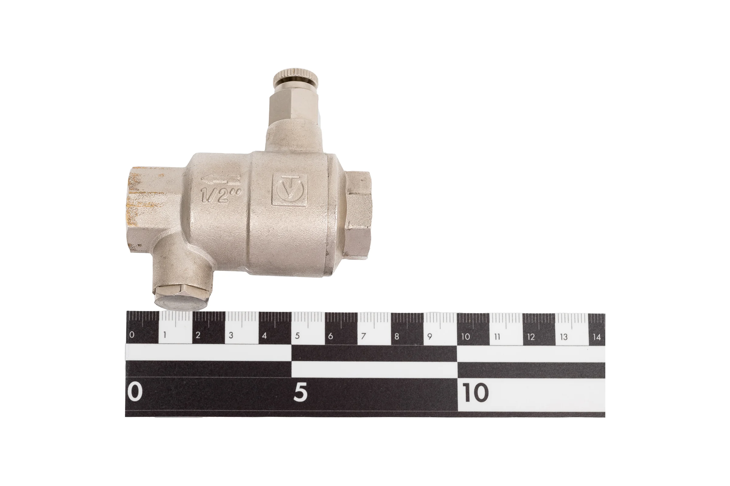 Обратный клапан Valtec с дренажем и воздухоотводчиком 1/2" VT.171.N.04