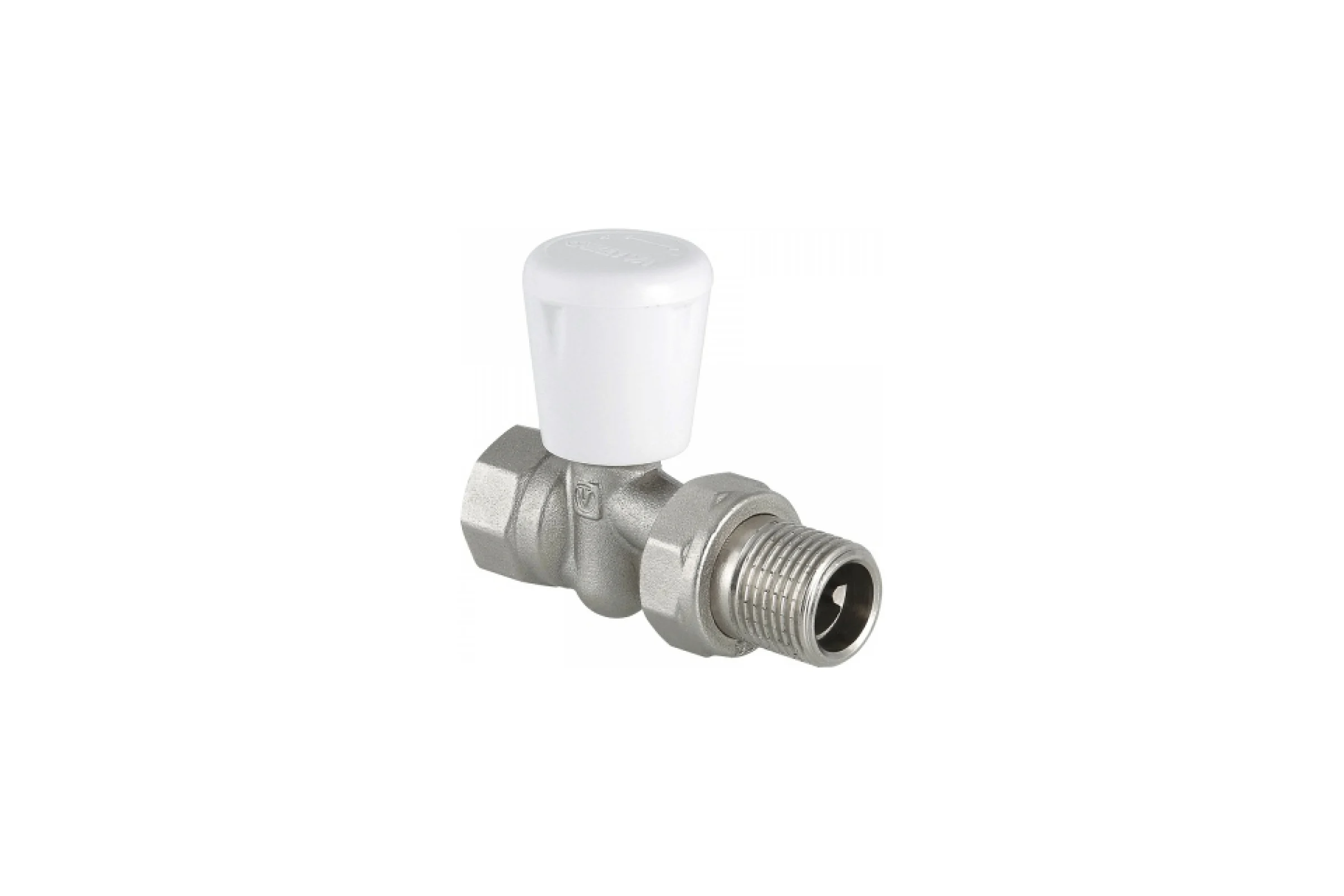 Ручной клапан Valtec для радиатора прямой 1/2" VT.018.N.04