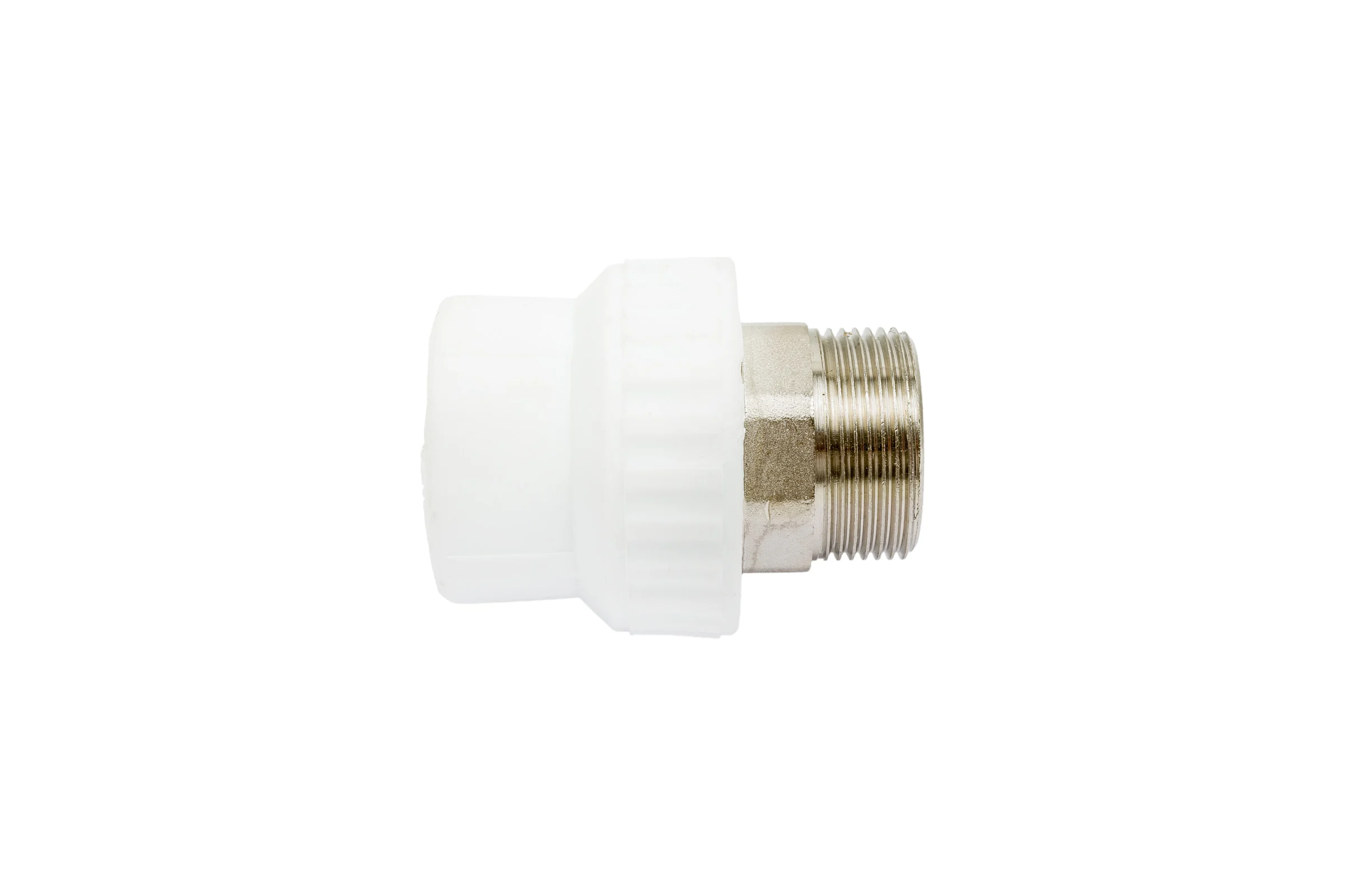 Переходная муфта Valfex с наружной резьбой 32x1 1/4" под ключ (25/5) белая 10135132