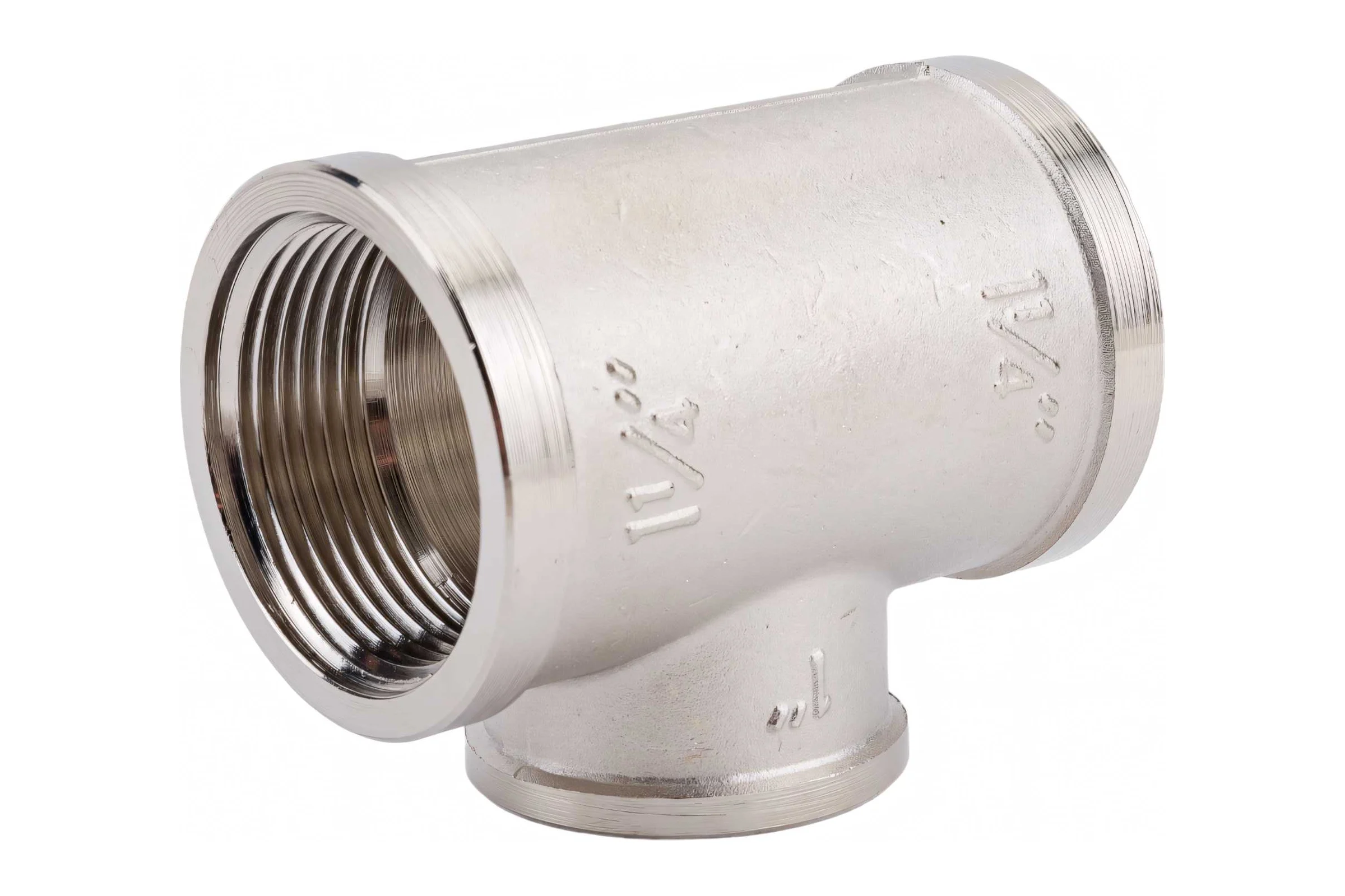 Переходной тройник Valtec 1 1/4"х1"х1 1/4" внутренняя-внутренняя-внутренняя VTr.750.N.0706