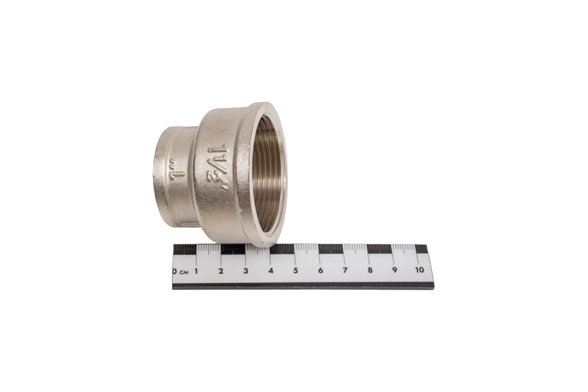 Переходная муфта Valtec внутренняя-внутренняя резьба 1 1/2"x1" VTr.240.N.0806