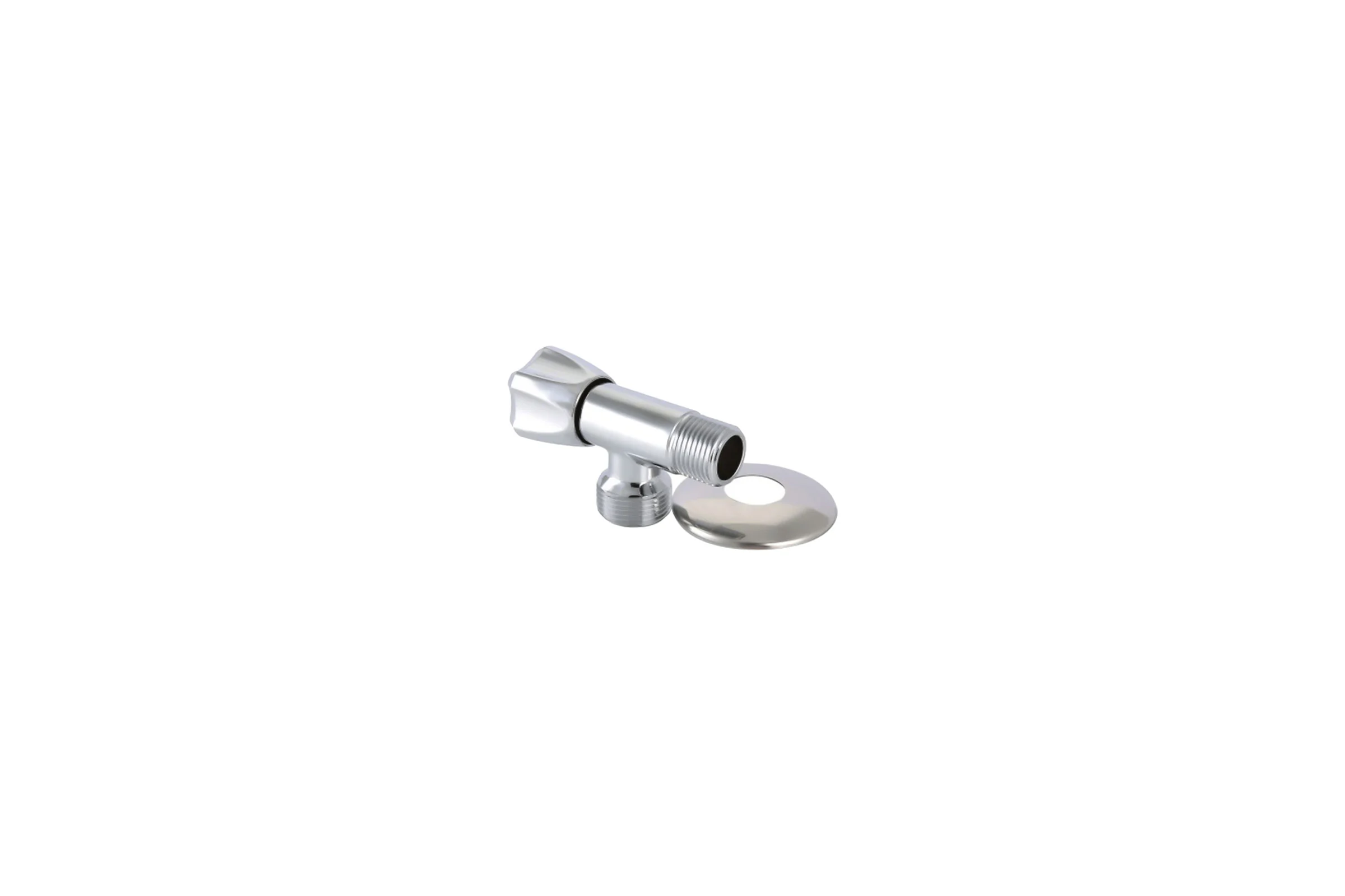 Угловой вентиль Valtec для подключения сантехнических приборов 1/2"х1/2" VT.240.N.04
