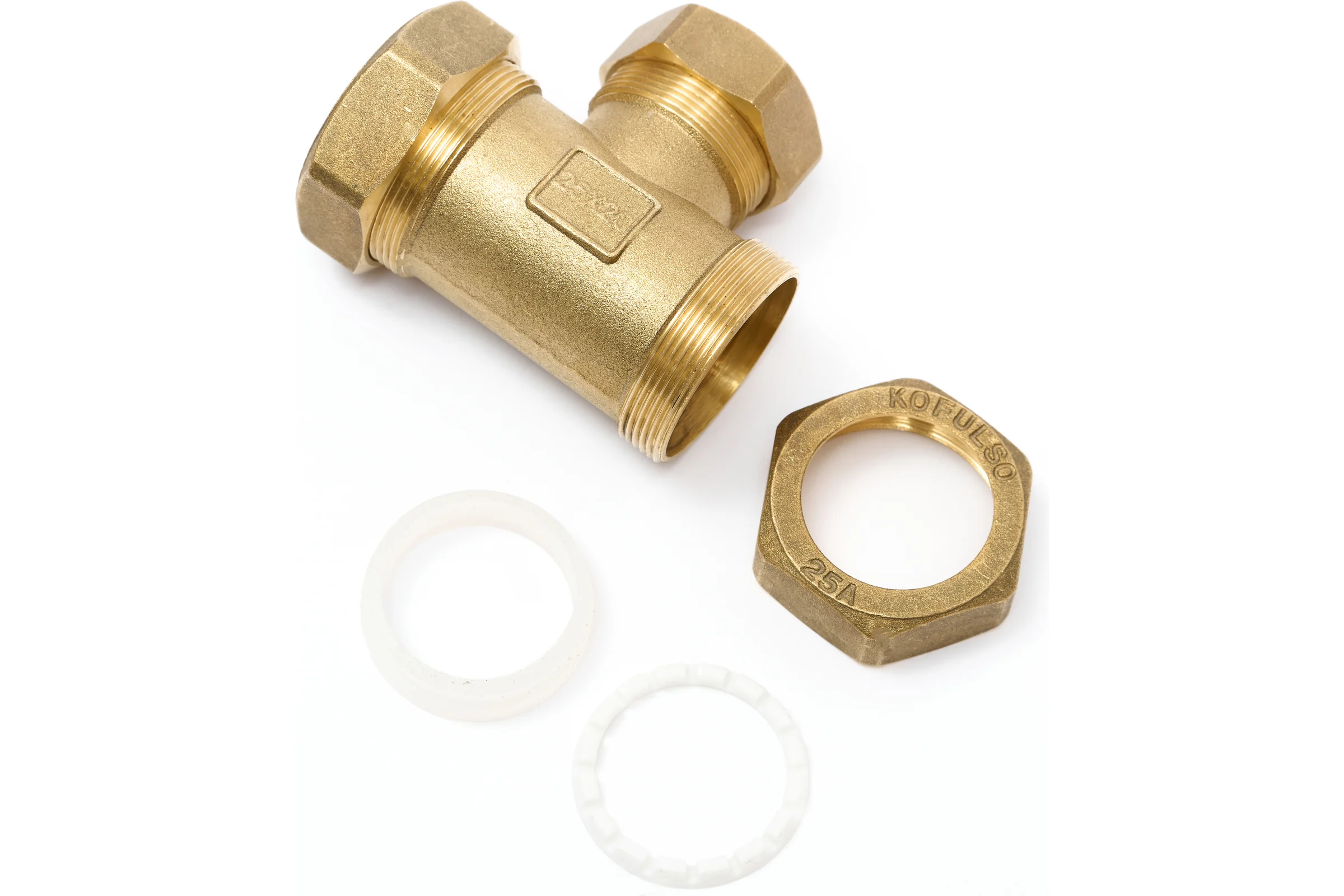 Тройник "труба-труба-труба" BNS2520 Kofulso BNS25_20 BNS25*20