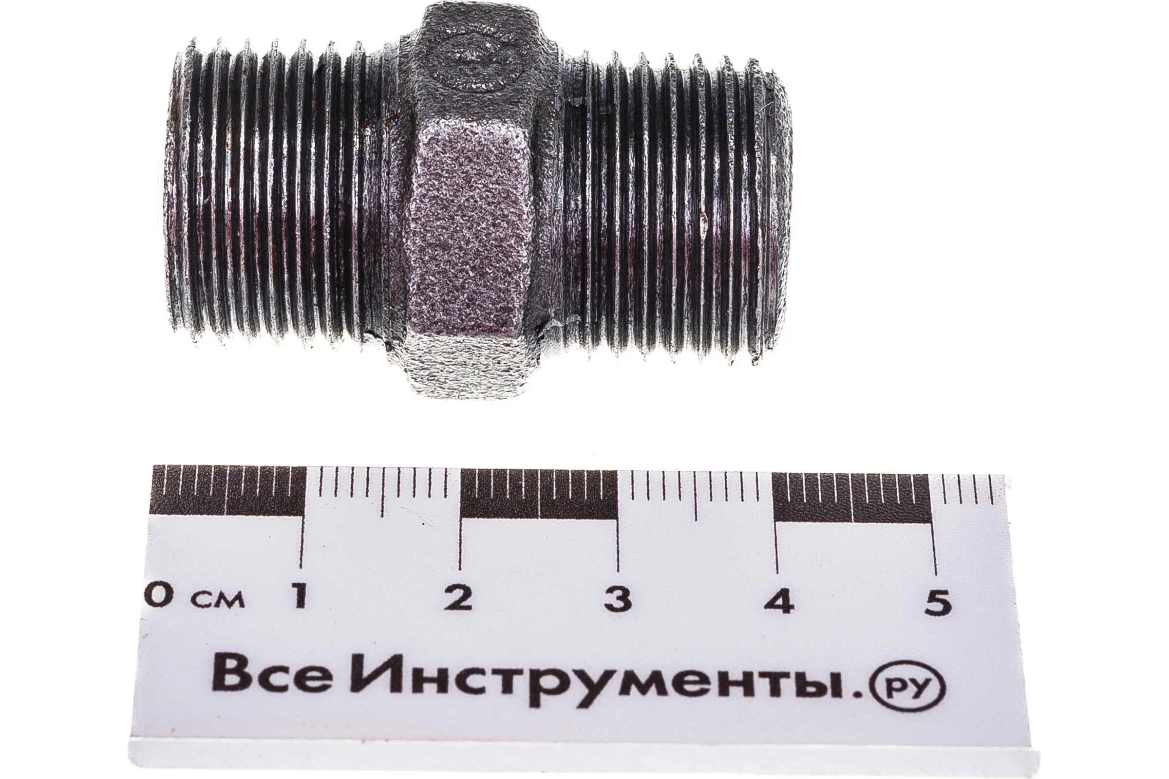 Прямой ниппель Fittex PLUS чугун 15 НР 127-3502