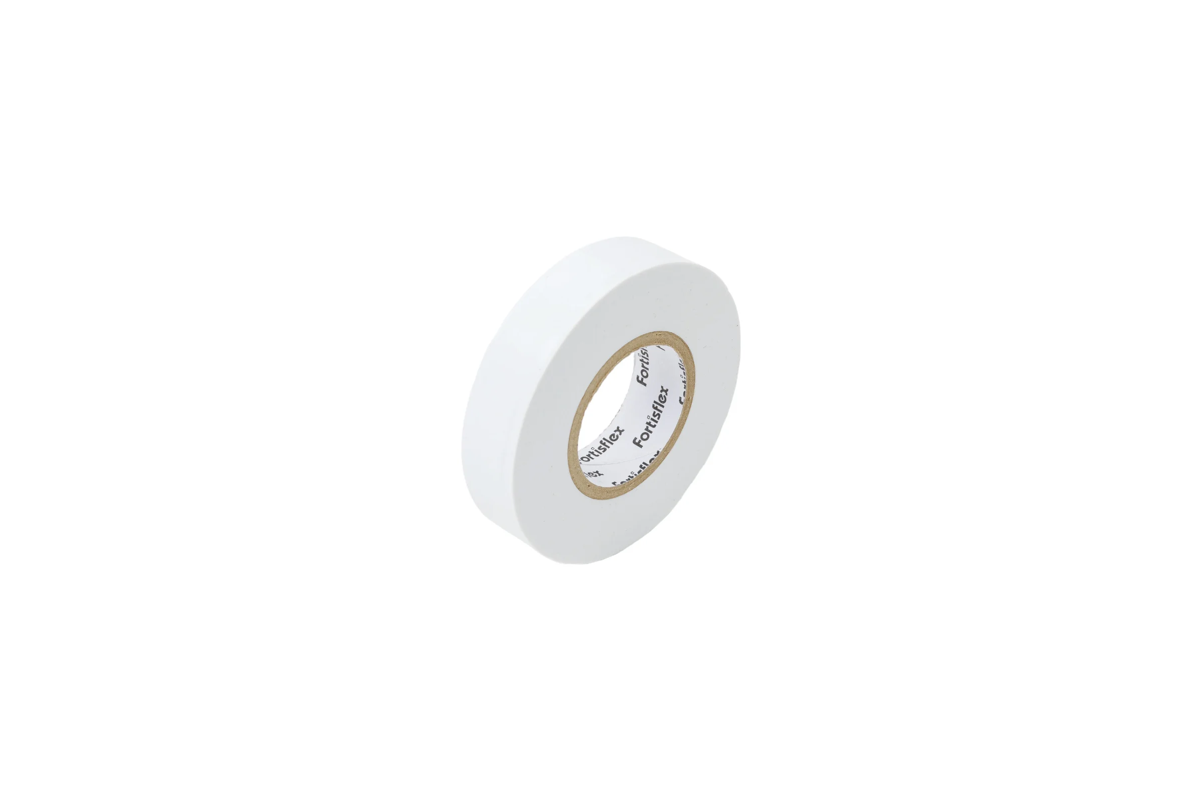 Изолента ПВХ Fortisflex 15x0.13 мм, 20 м, белый 90804