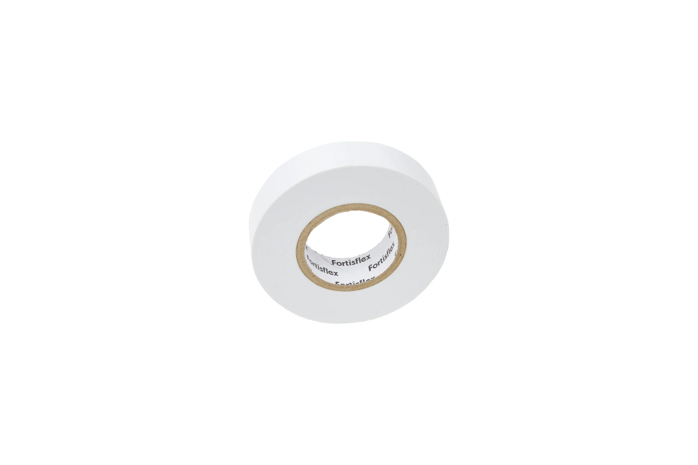 Изолента ПВХ Fortisflex 15x0.13 мм, 20 м, белый 90804