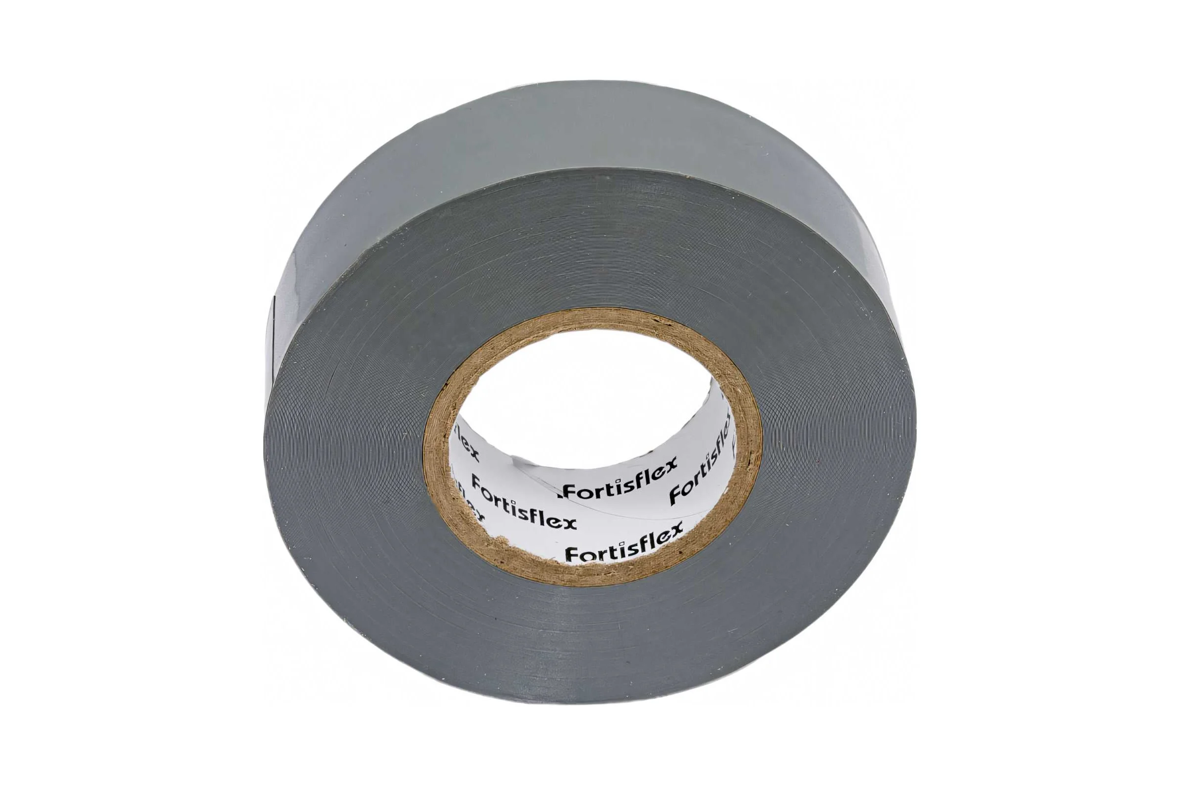 Изолента ПВХ Fortisflex 19x0.15 мм, 20 м, серый 90817